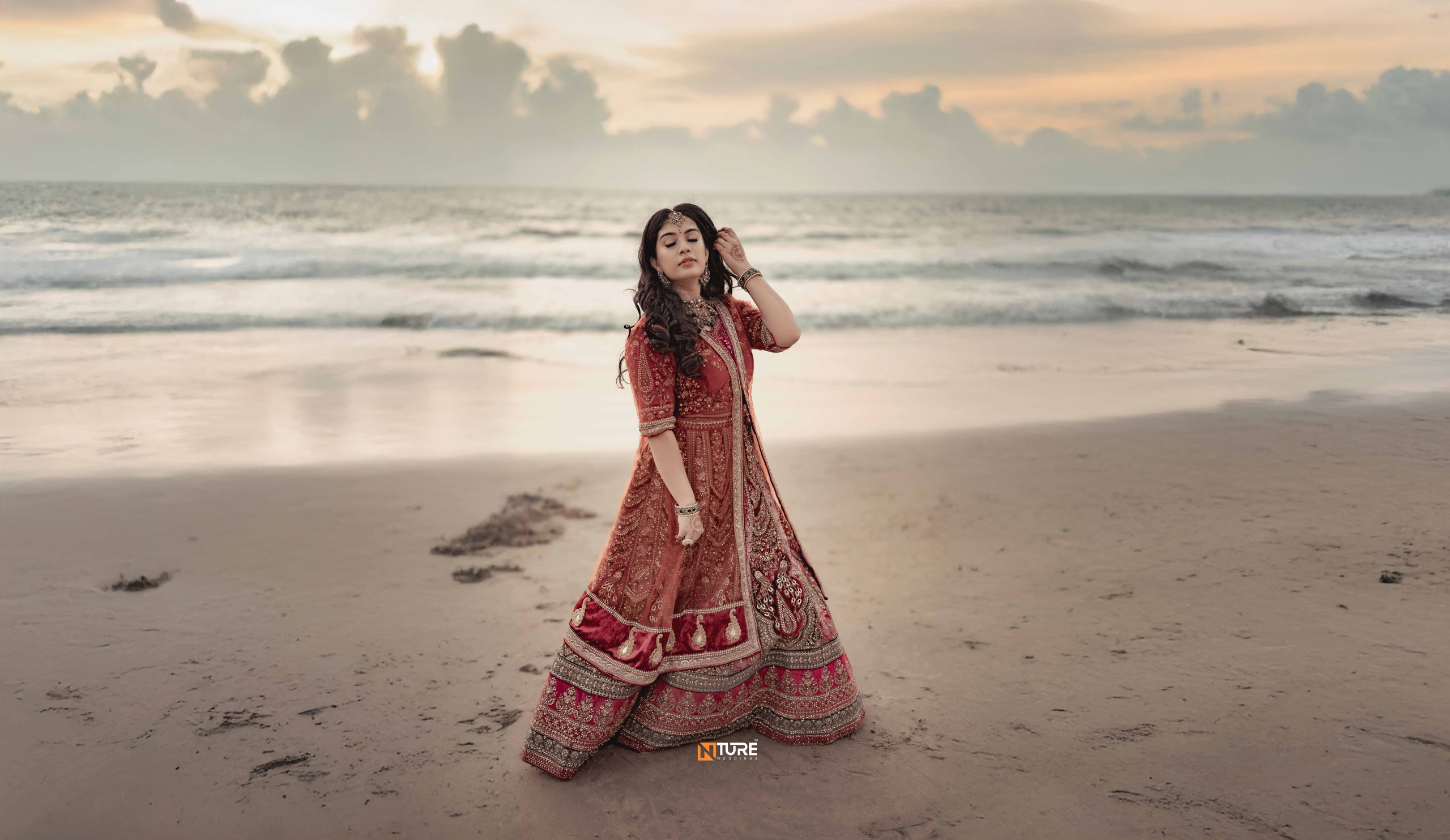 NAMITHA & MUGESH. NTURE WEDDING