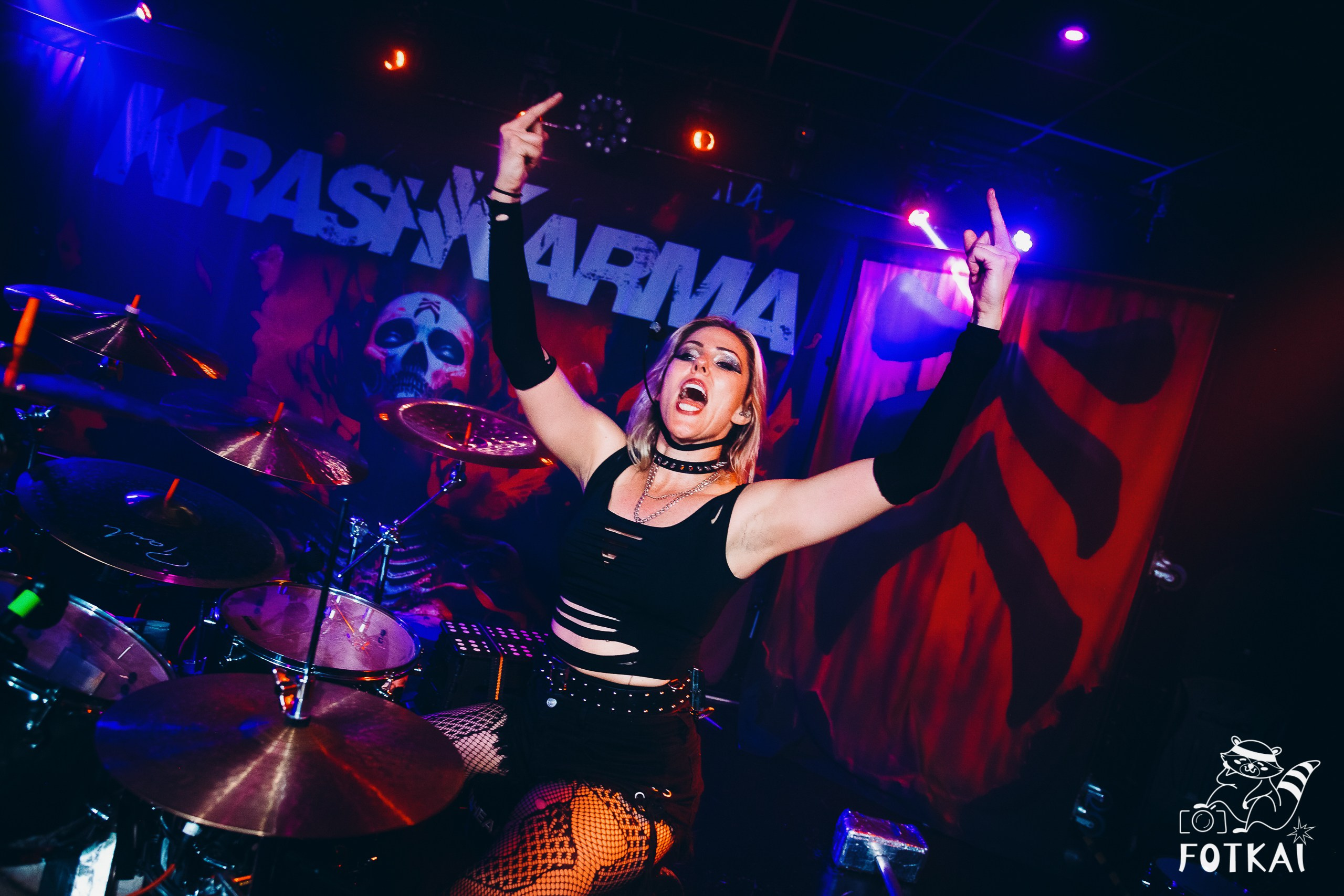 KrashKarma — фоторепортаж с концерта в Мурсии | Концертный фотограф Испания | FOTKAI