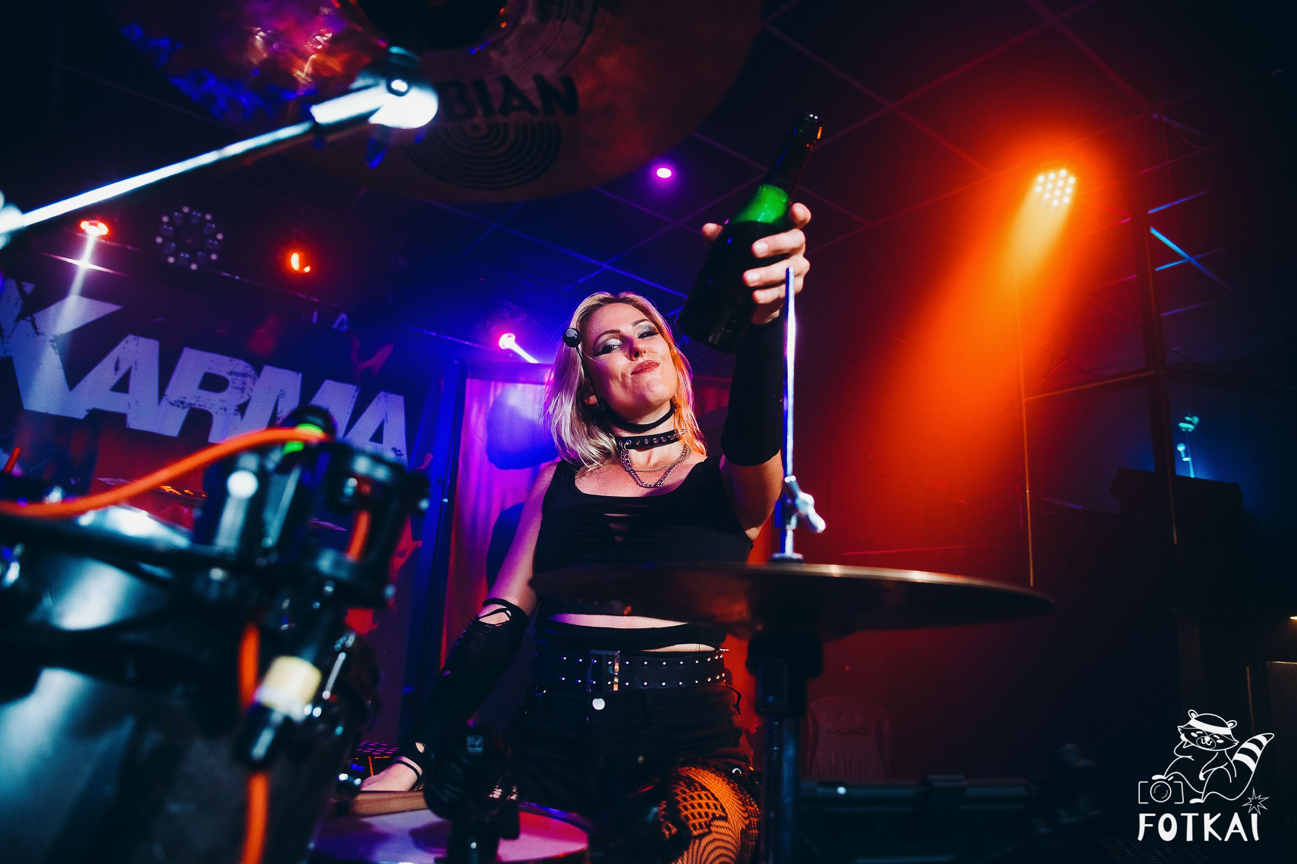 KrashKarma — фоторепортаж с концерта в Мурсии | Концертный фотограф Испания | FOTKAI