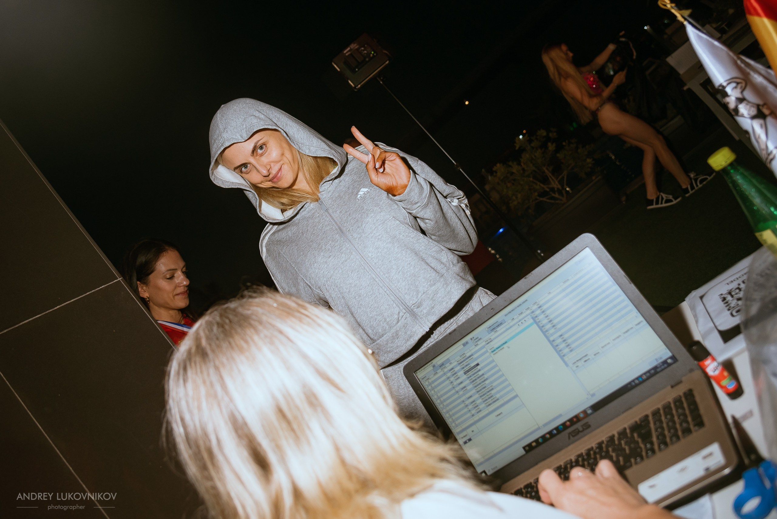 Photoshoot of the IFBB Miss Fit Model Europe 2024 registration in Torrevieja