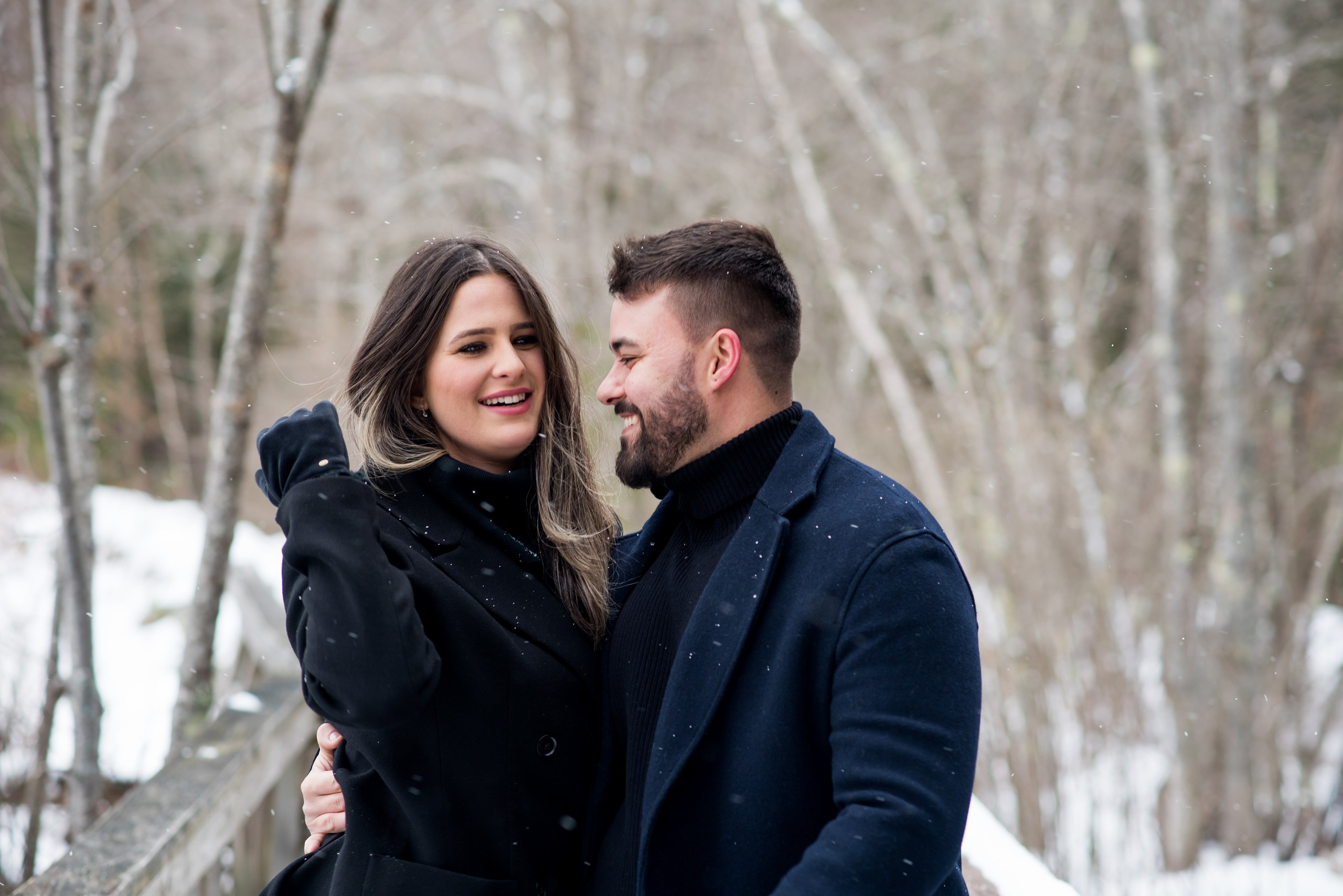 A Love Story in the Snow: Photo Shoot and Surprise Proposal. Wedding photographer in Orlando, Boston & New York Anderson Marques