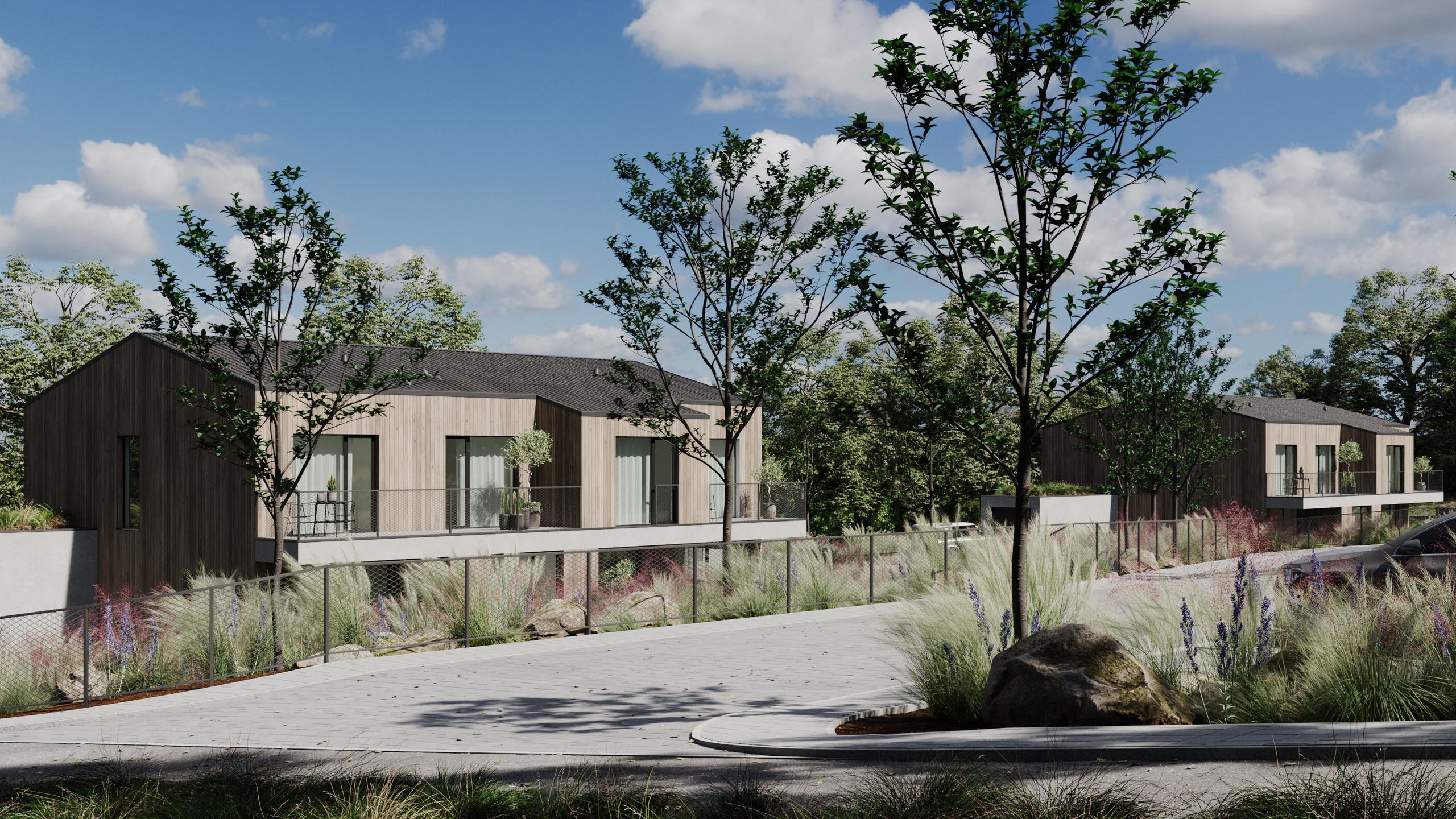 Developerský projekt v norském stylu. Filipenka architects