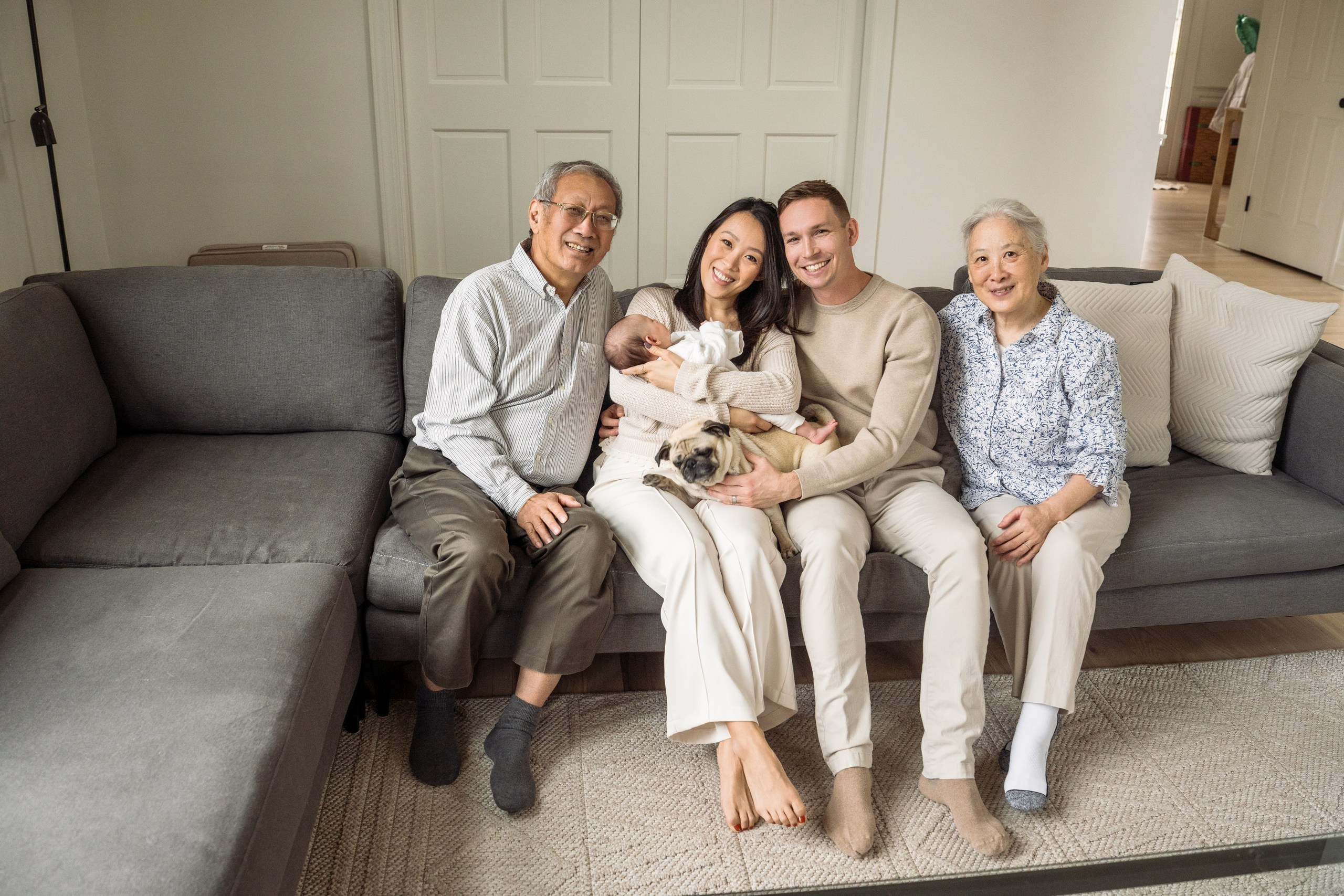 Kristine, Brian, Sloane. Alisa Tant — Family and newborn photographer Bucks County, Montgomery county, Philadelphia, NJ