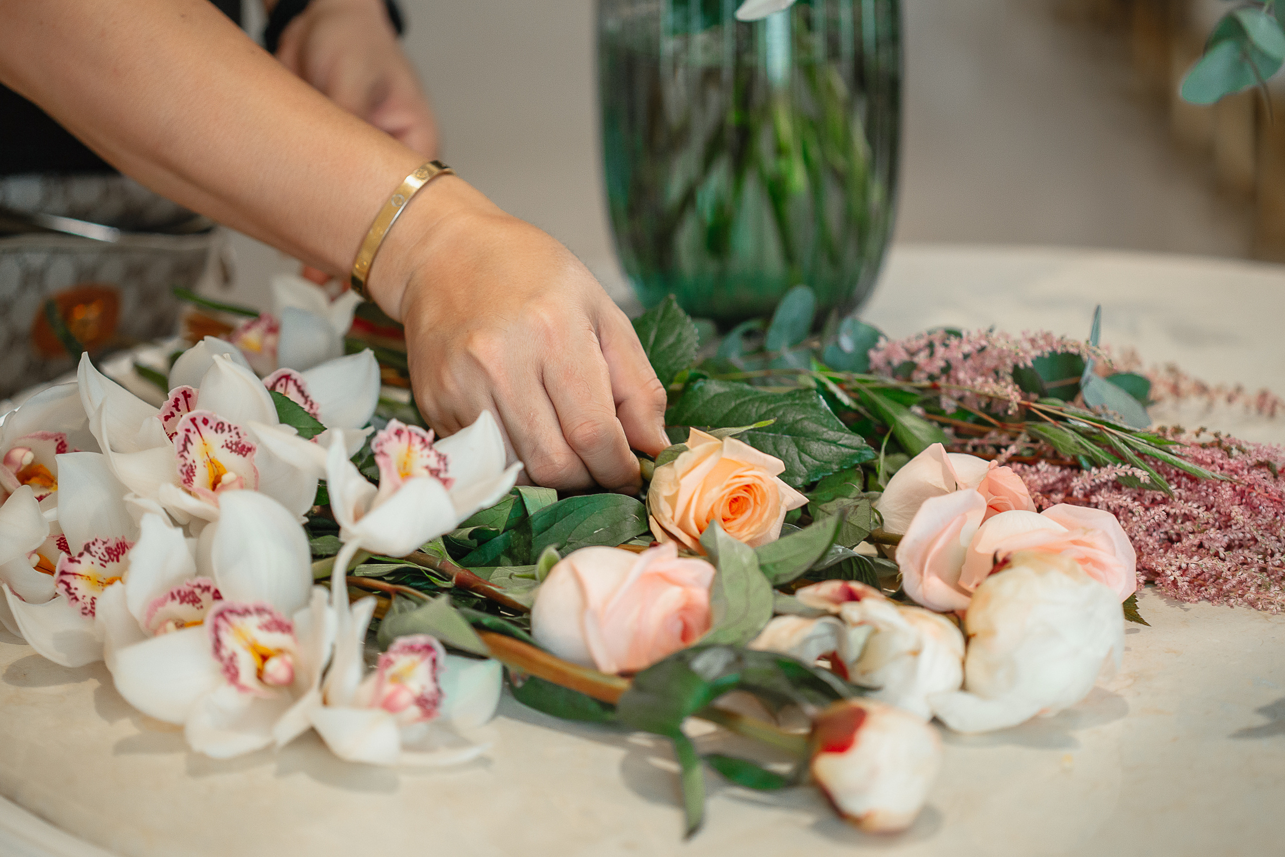 Home Gathering Wedding Set up. Wedding female photo and video studio in UAE