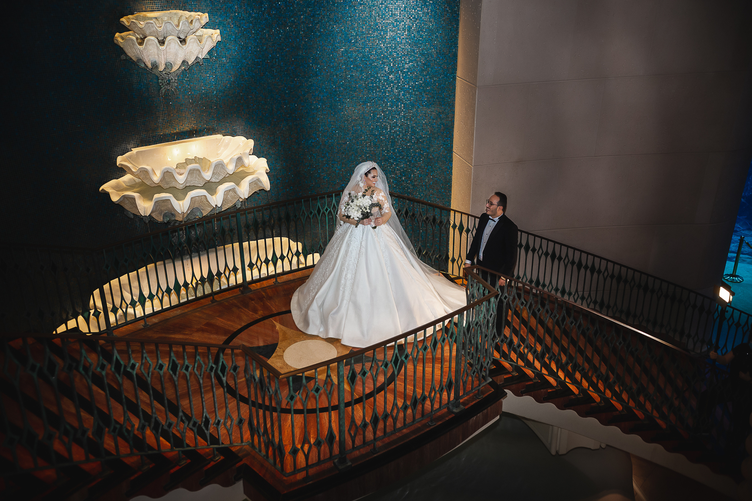 Osama & Reemy Wedding shooting. Wedding female photo and video studio in UAE