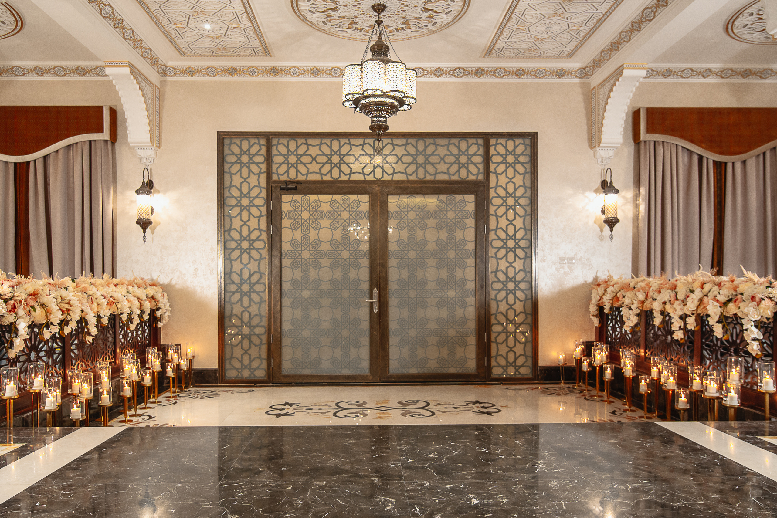 Home Gathering Wedding Set up. Wedding female photo and video studio in UAE