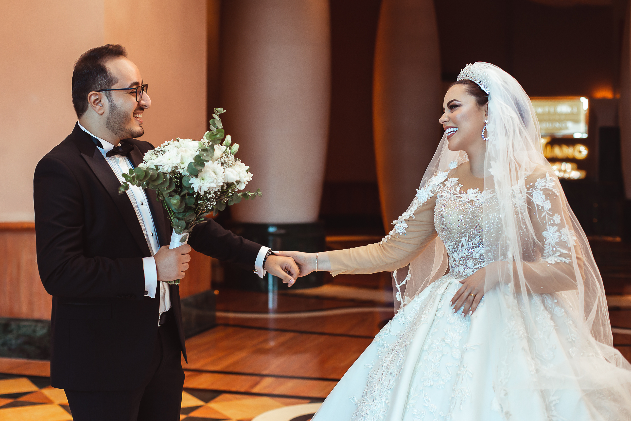 Osama & Reemy Wedding shooting. Wedding female photo and video studio in UAE