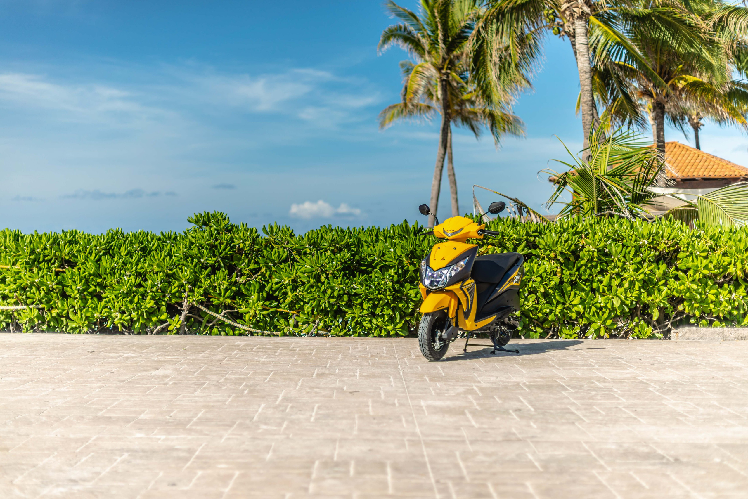 Scooter Photography for Rental Website in Mexico. PHOTOGRAPHER QUINTANA ROO