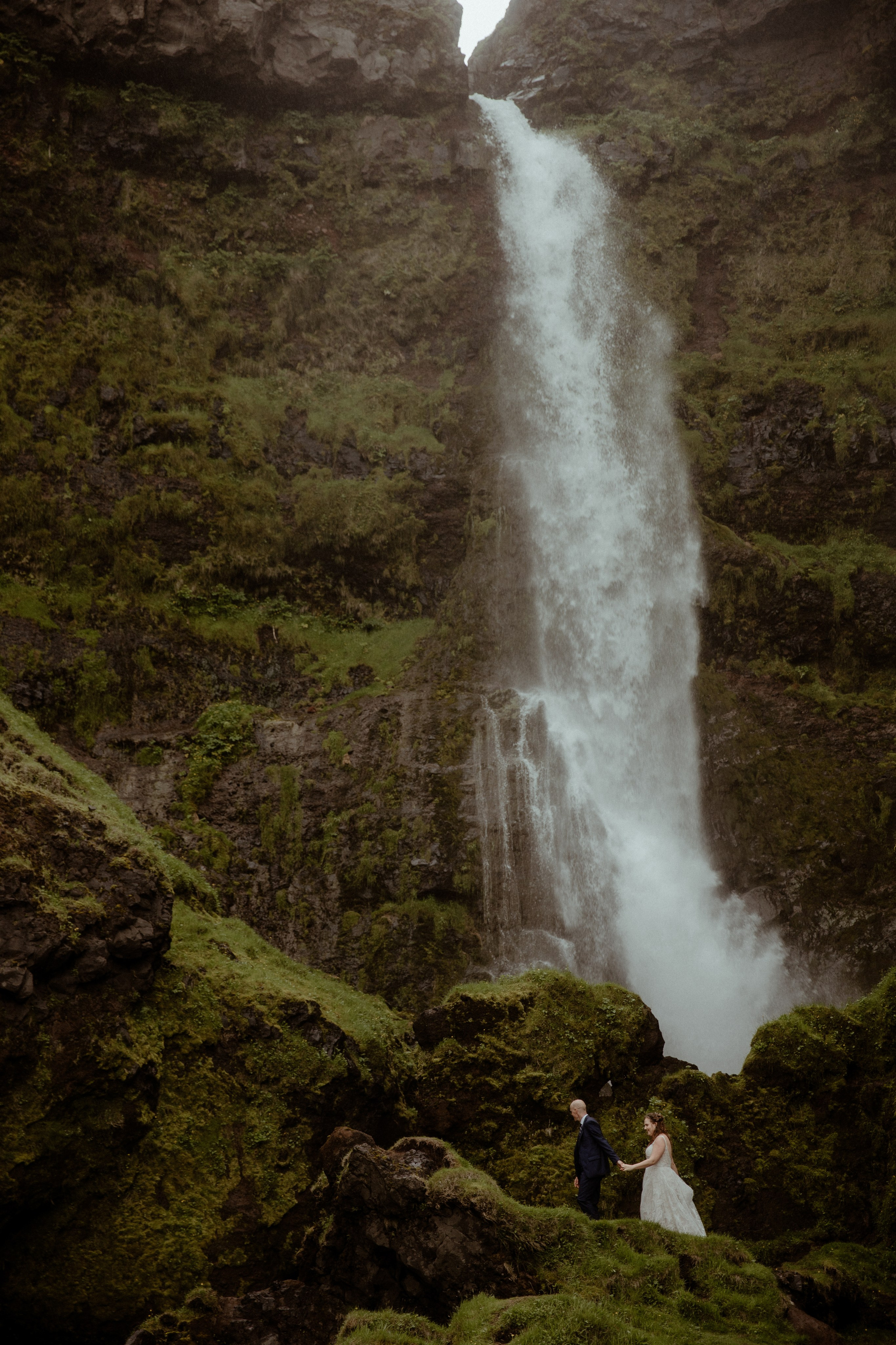 Iceland Elopement at Black Sand Beach. Iceland elopement photographer & videographer