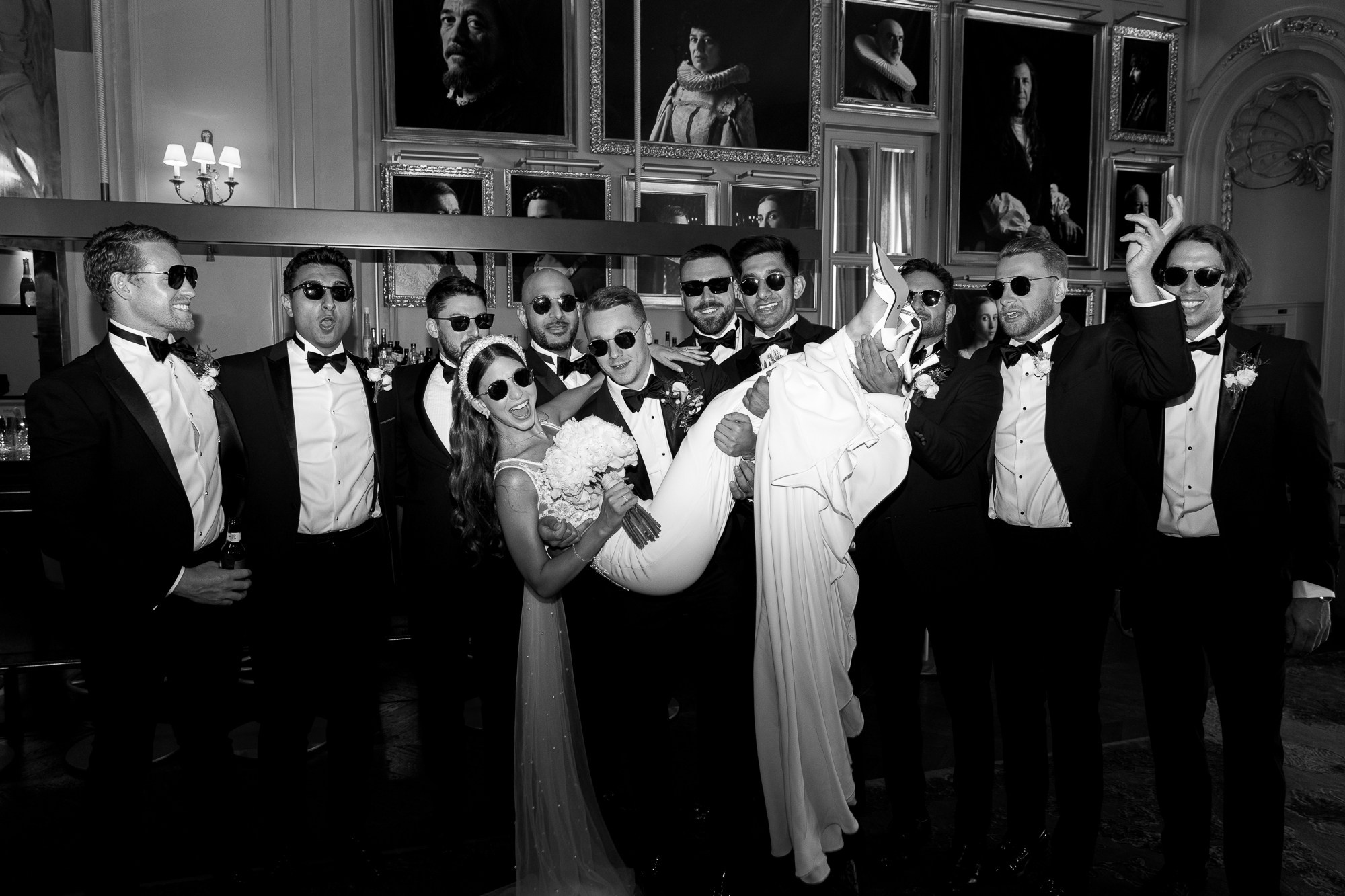 Wedding in Mandarin Oriental Ritz hotel, Madrid. Wedding photographer videographer Spain