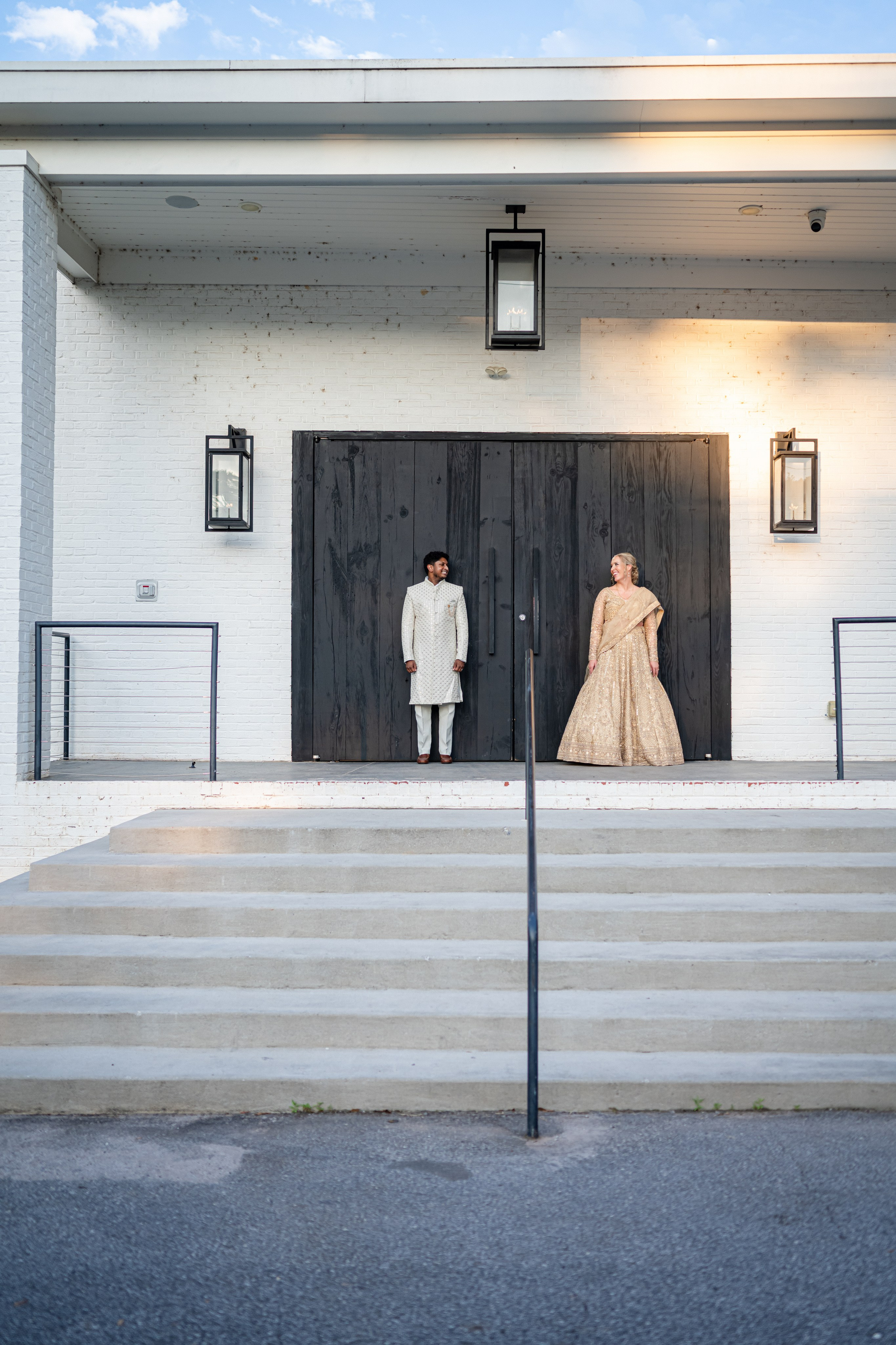 Color, Culture, and Celebration: A Vibrant Indian Fusion Wedding at The 405 in July. Wedding and portrait photography in Greenville SC