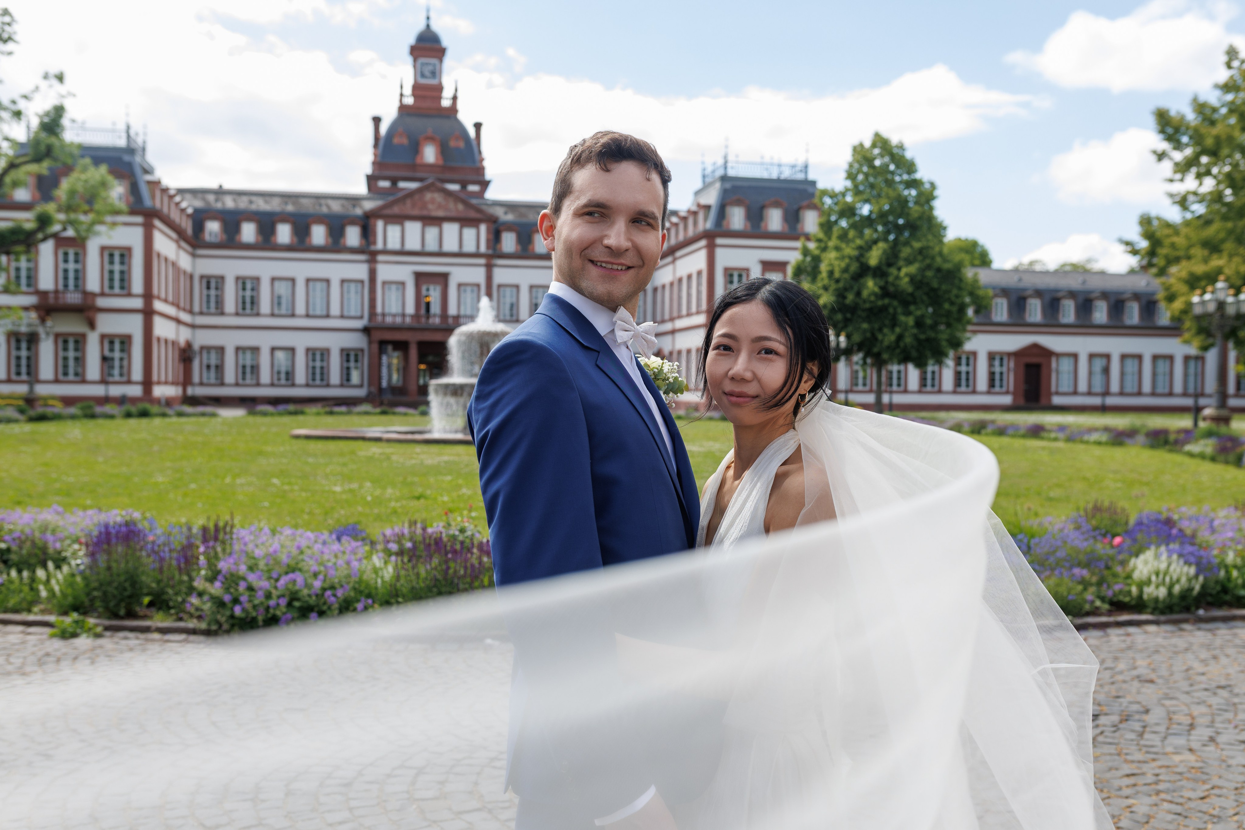 Hochzeitsfotograf Hanau | Hochzeit im Schloss Philippsruhe| Xinnian und Daniel
