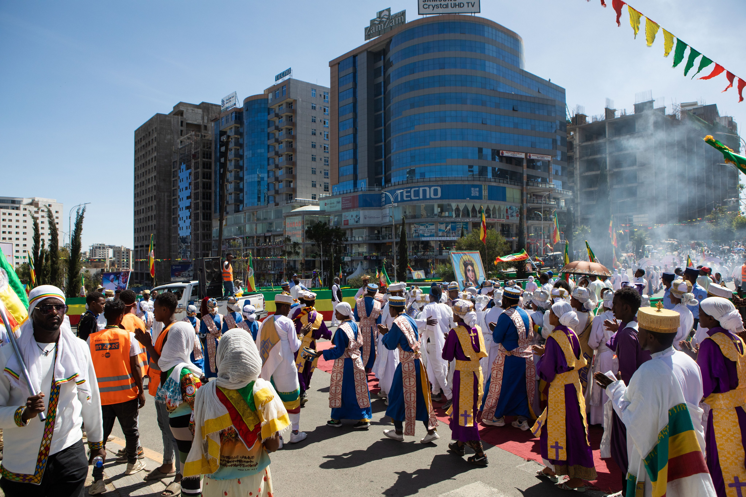 Epiphany celebration in Ethiopia. Documentary, lifestile photographer in Morocco Marina Chaikovskaia