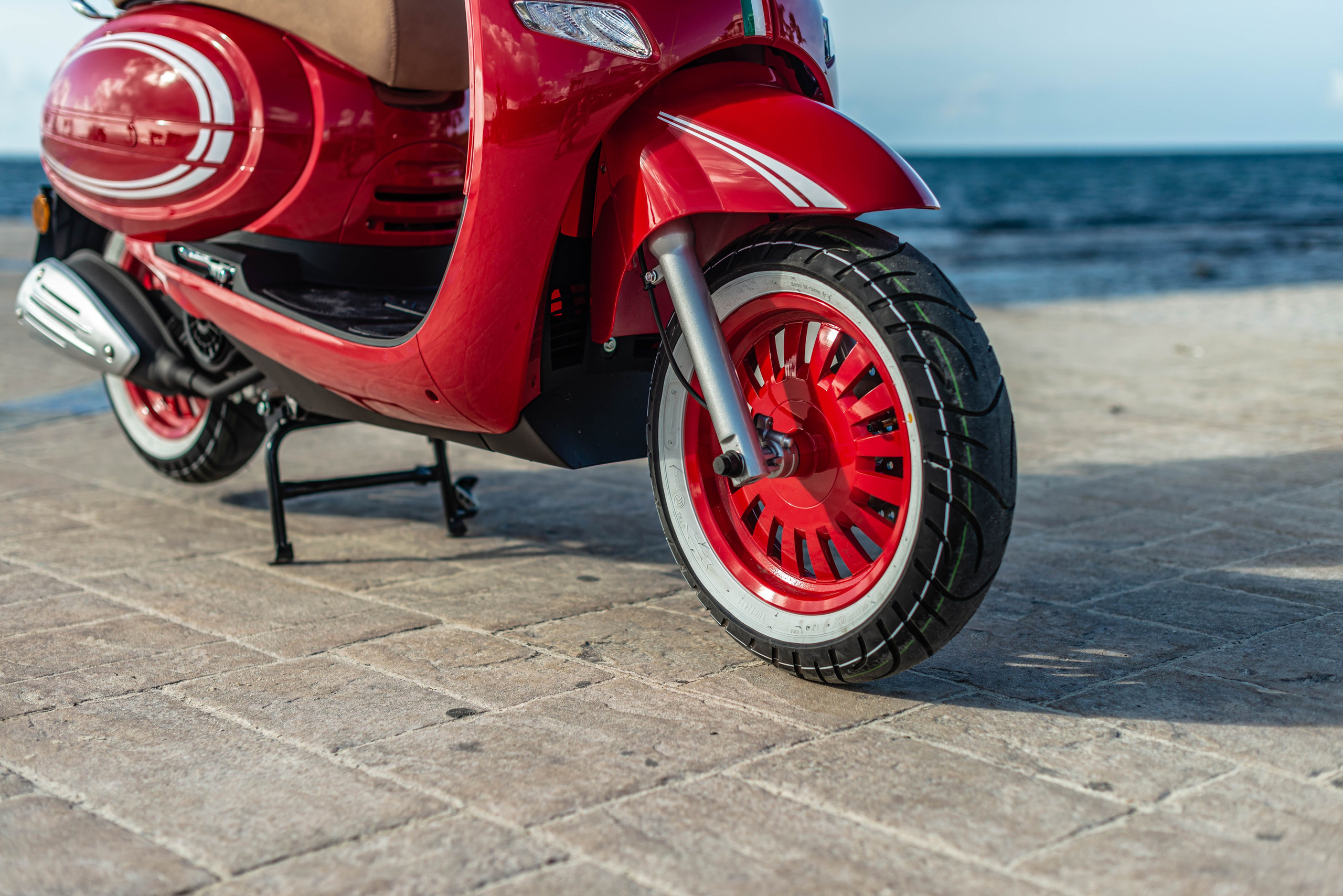 Scooter Photography for Rental Website in Mexico. PHOTOGRAPHER QUINTANA ROO