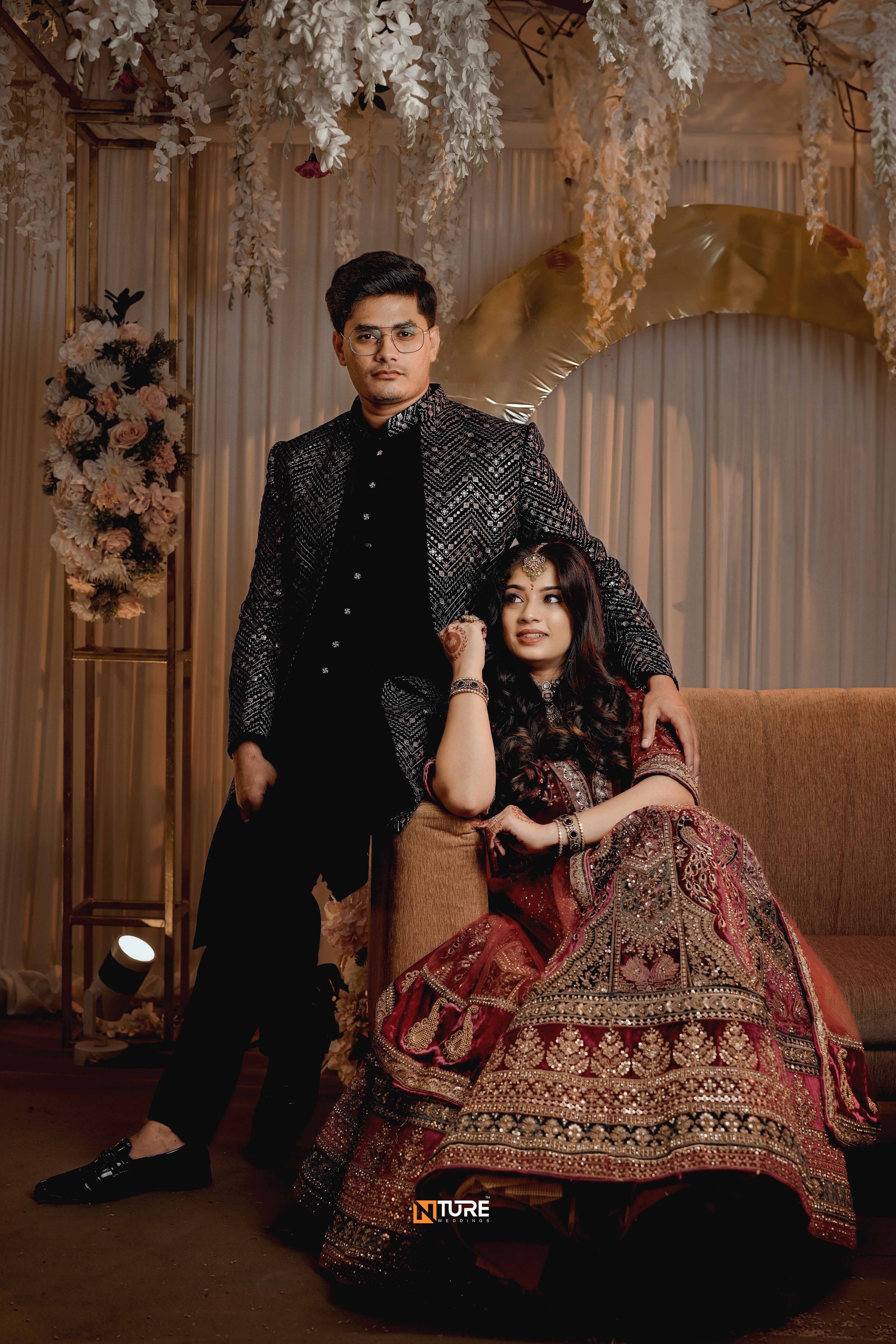 NAMITHA & MUGESH. NTURE WEDDING