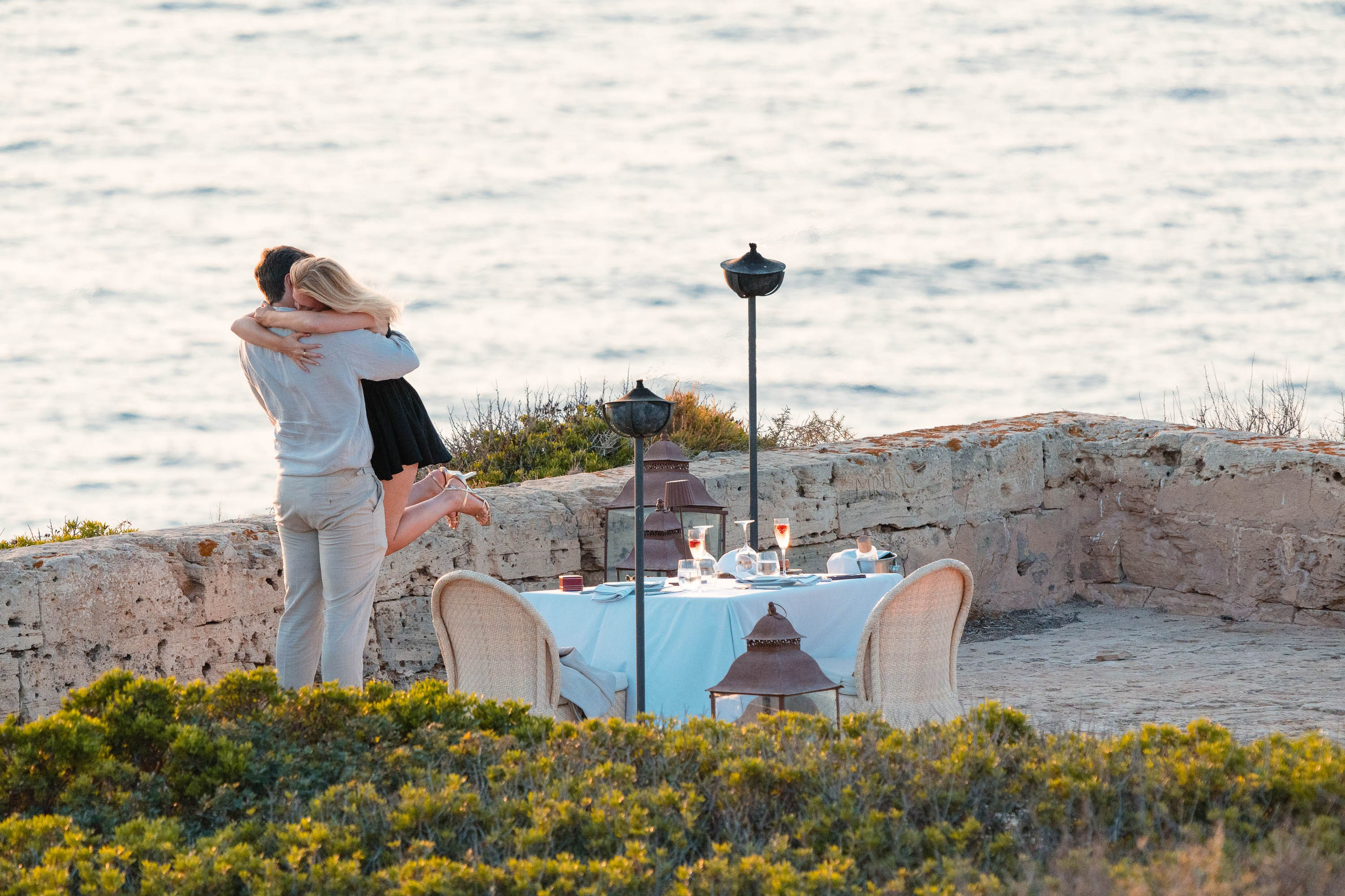 Wedding Proposal in Mallorca. Mallorca Wedding, Corporate & Social Photographer