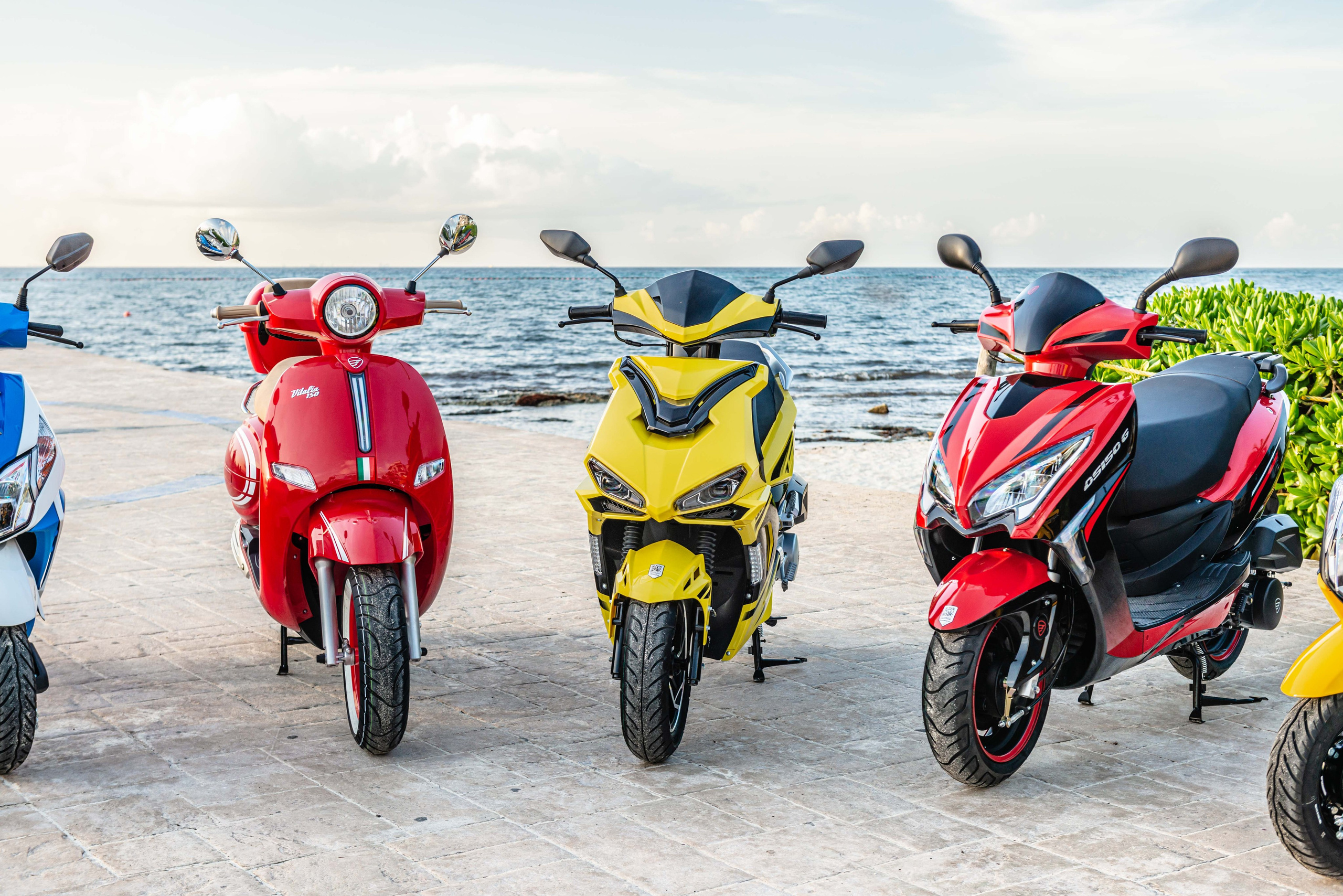 Scooter Photography for Rental Website in Mexico. PHOTOGRAPHER QUINTANA ROO