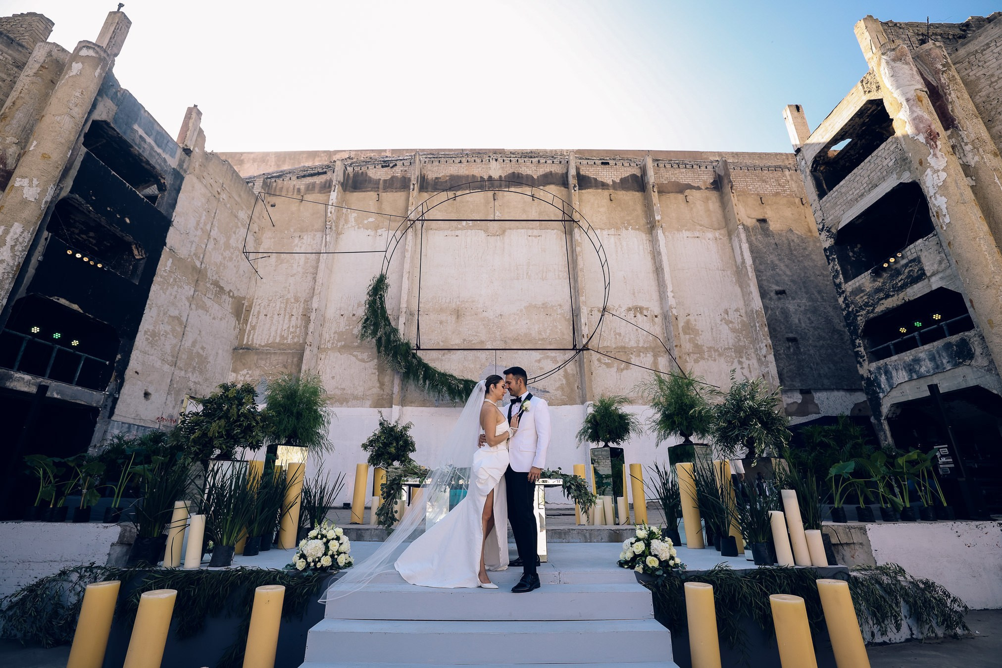 Tijuana Antiguo cine Bujazan, Boda Sherlinne y Joaquin. Estudio de fotografia en Tijuana
