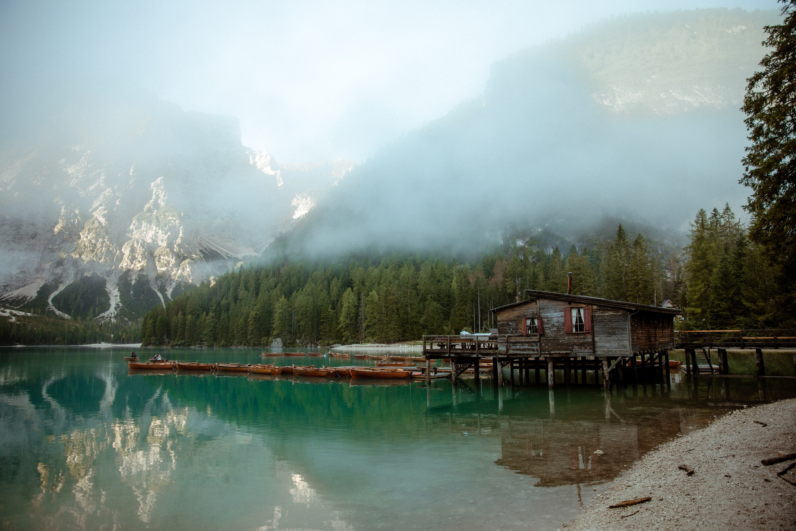 Secret Dolomites elopement at Lago di Braies & Cadini di Misurina | Best place to elope in Italy. Iceland elopement photographer & videographer