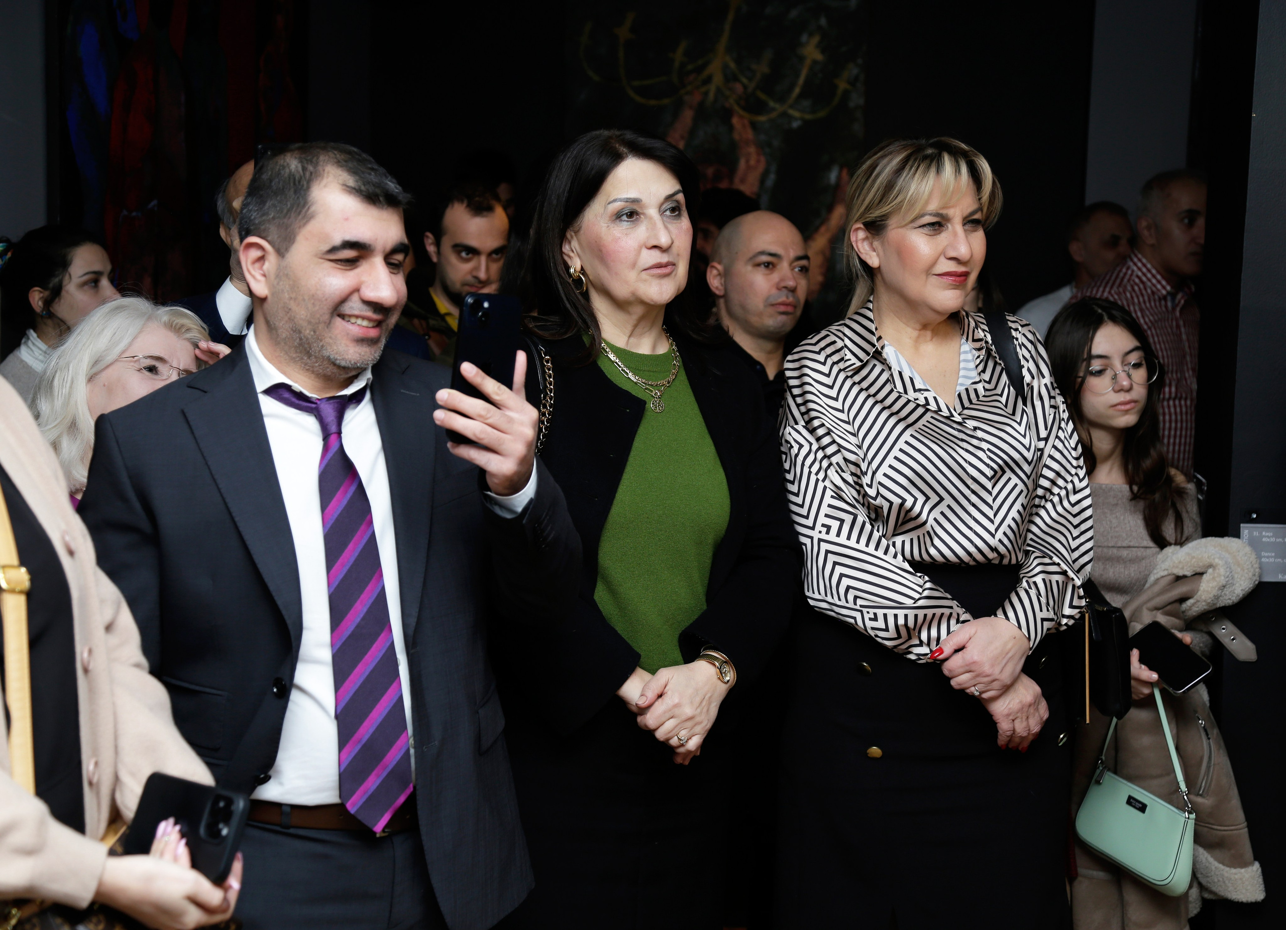 Photo report of “Interpretation” solo exhibition of Kamran Mammadov. KAMRAN MAMMADOV ART