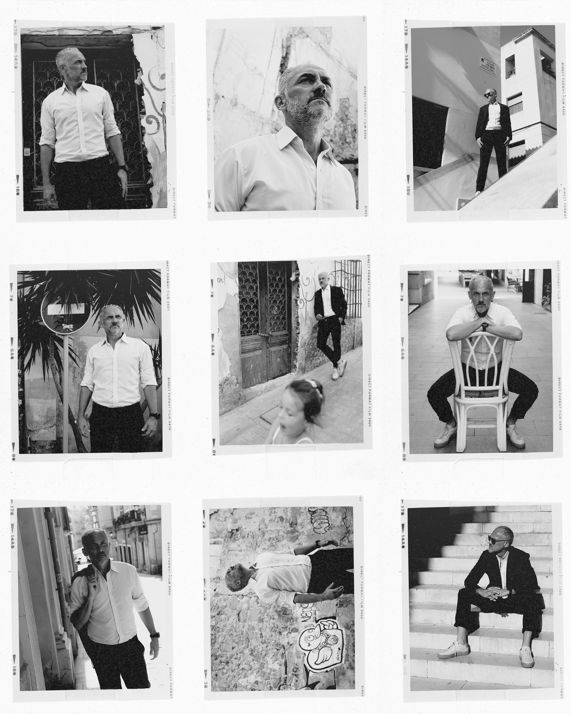 Портретная фотосессия музыканта Robert Skarsbakk в старом городе Аликанте для обложки альбома — Фотограф Андрей Луковников