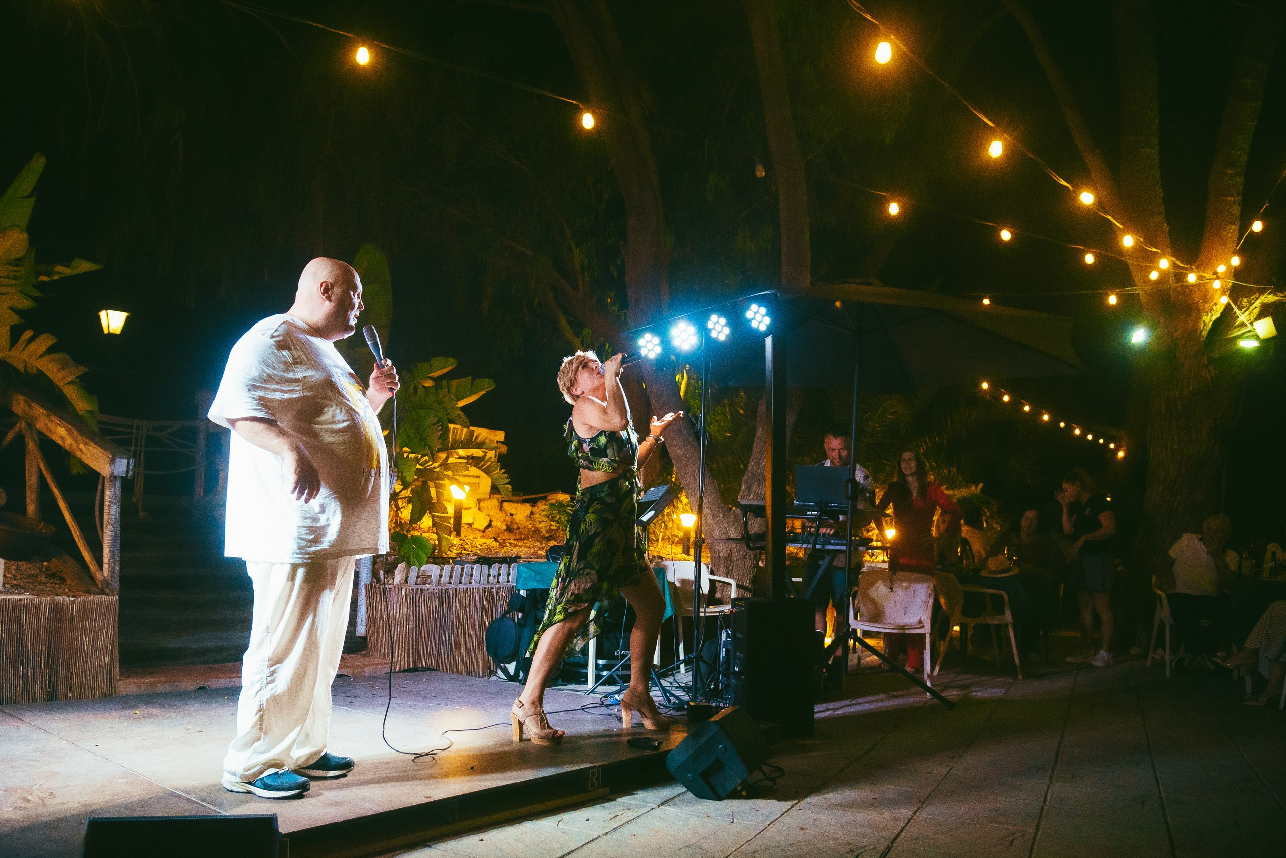 Photo report from a creative evening at the El Bosque Animado restaurant, Torrevieja