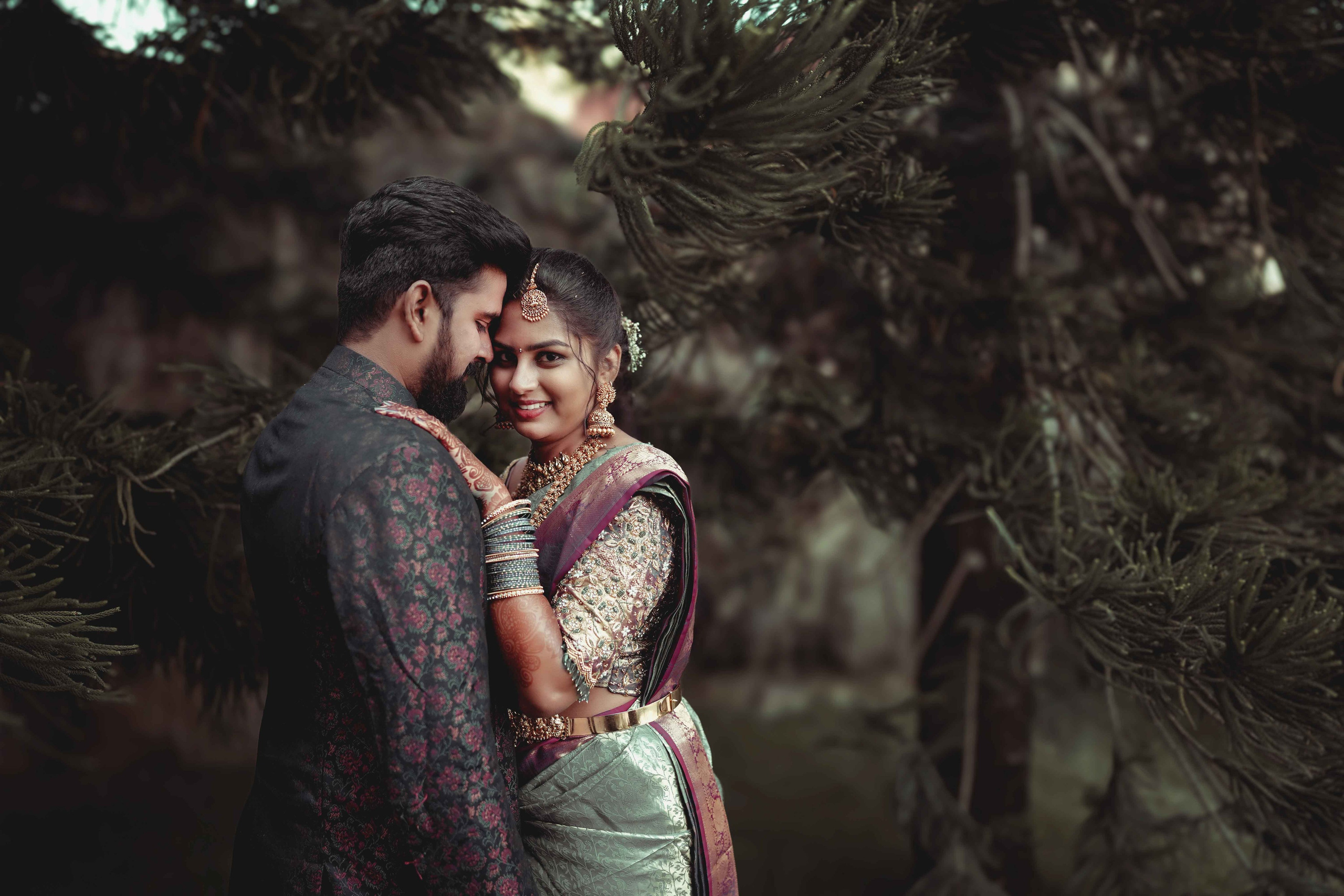 HARSHA & MALINI ENGAGEMENT. NTURE WEDDING