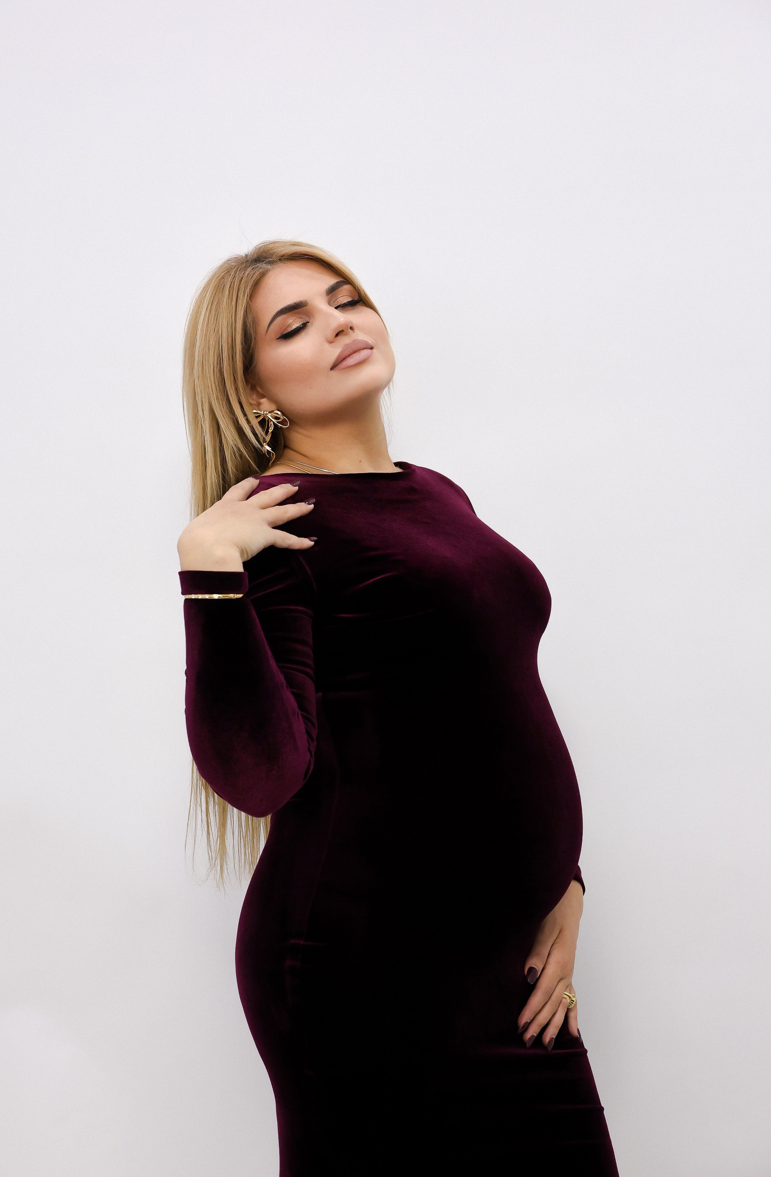 Maternité I Maternity Studio. Photographe de mariage et famille à Nancy - studio et extérieur - MSPhotography