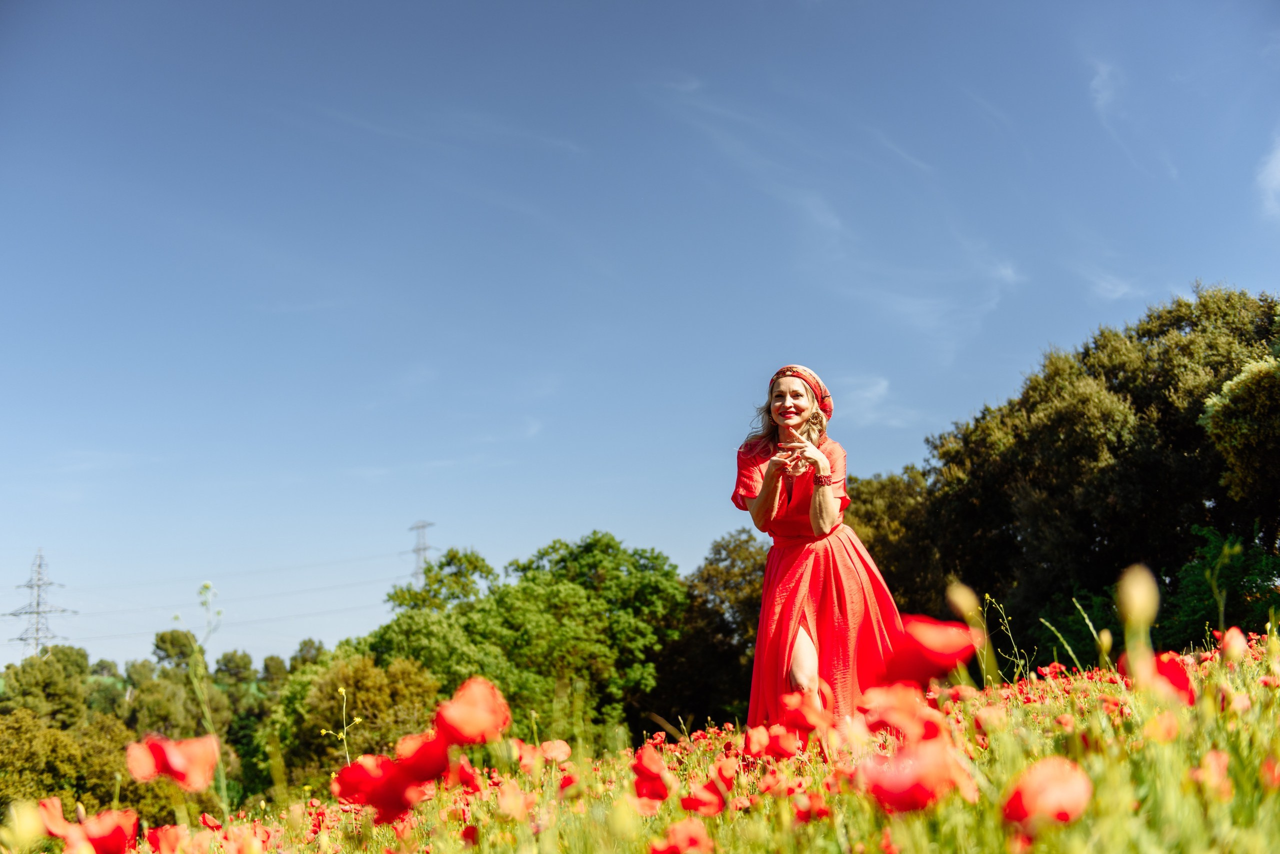 Amapolas Floreciendo. Фотограф Екатерина Гасанова — фотосессии в Барселоне