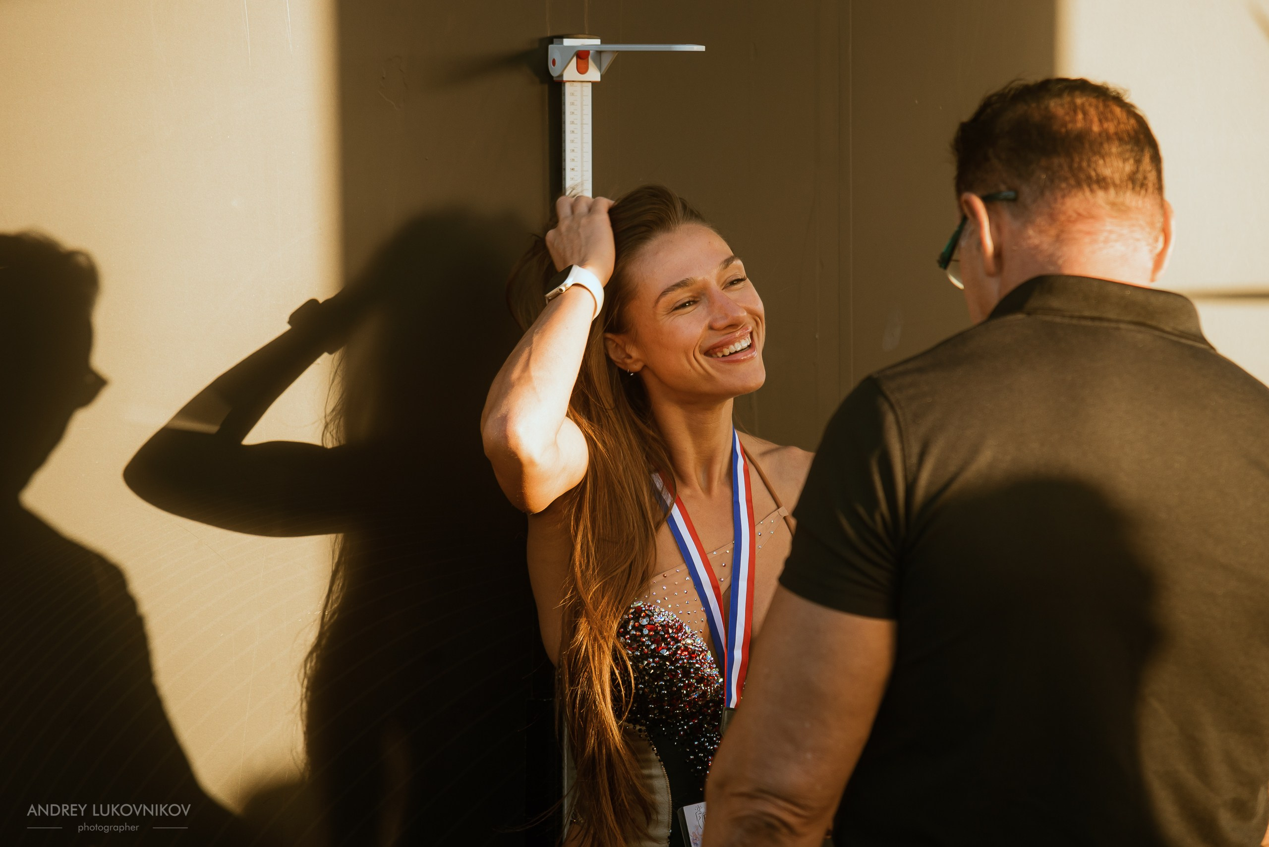 Photoshoot of the IFBB Miss Fit Model Europe 2024 registration in Torrevieja