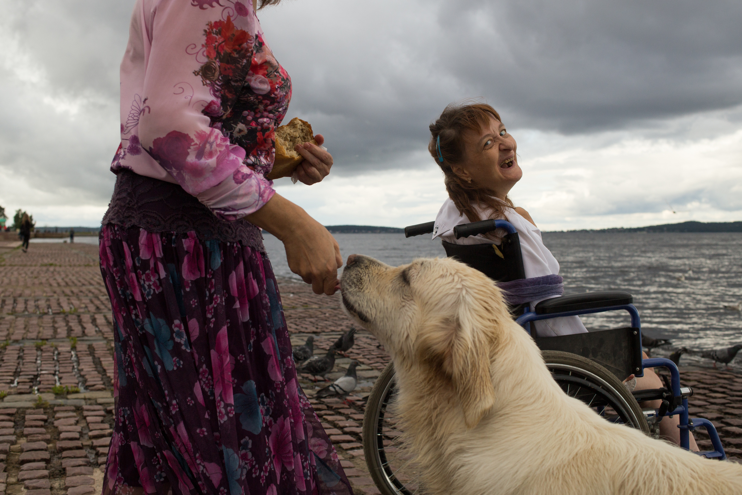 Фотоистория о россиянке Галине Широкорад с тяжелой инвалидностью. Фотограф Анна Резников