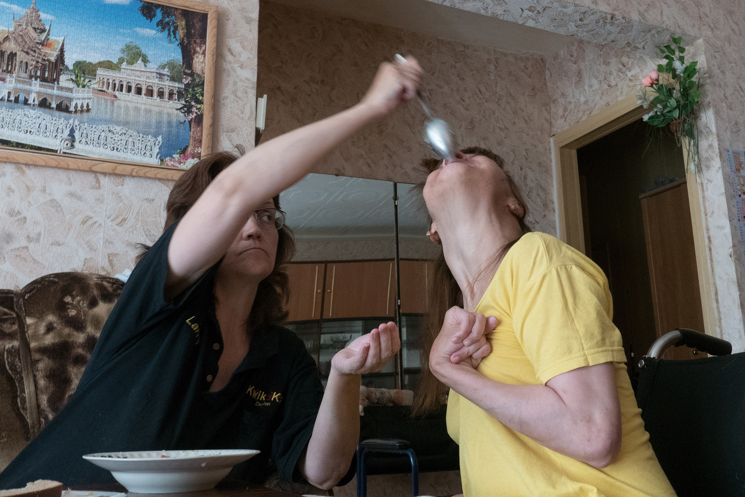 Фотоистория о россиянке Галине Широкорад с тяжелой инвалидностью. Фотограф Анна Резников