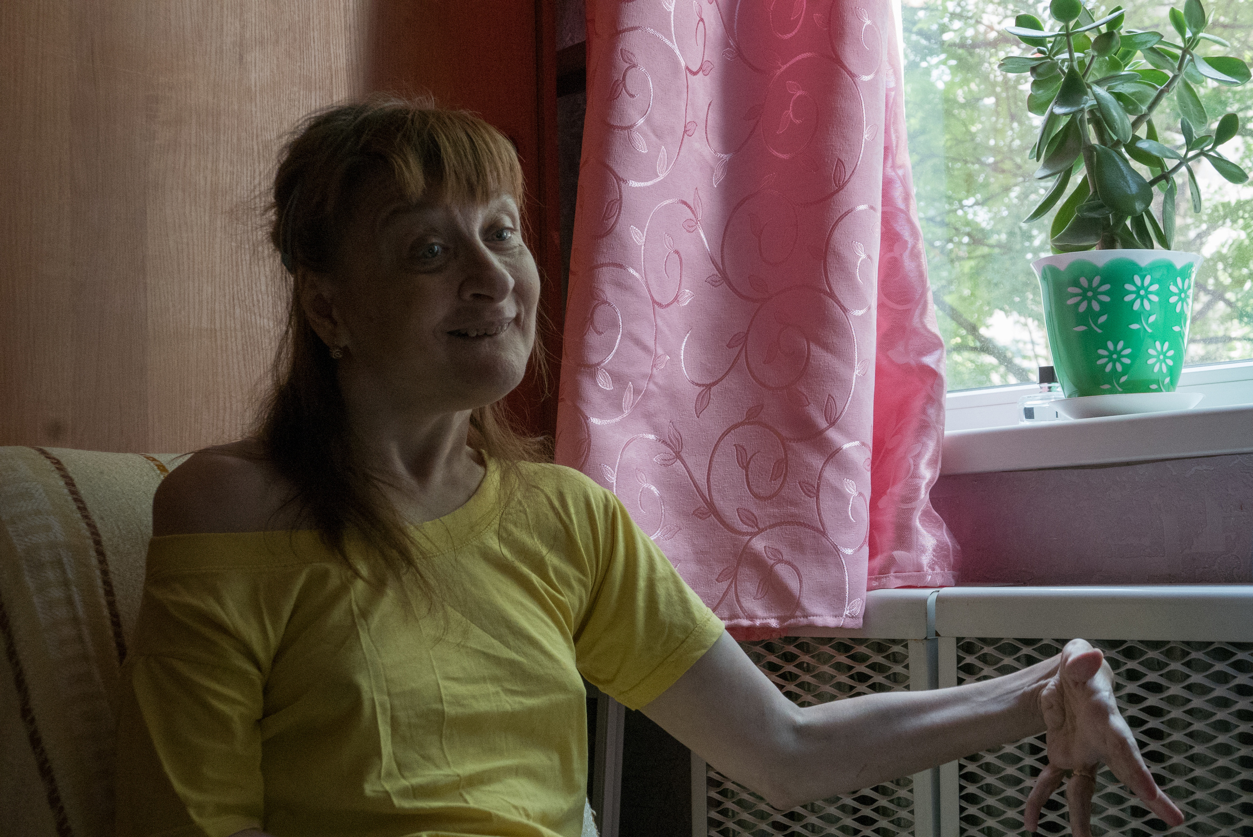 Фотоистория о россиянке Галине Широкорад с тяжелой инвалидностью. Фотограф Анна Резников