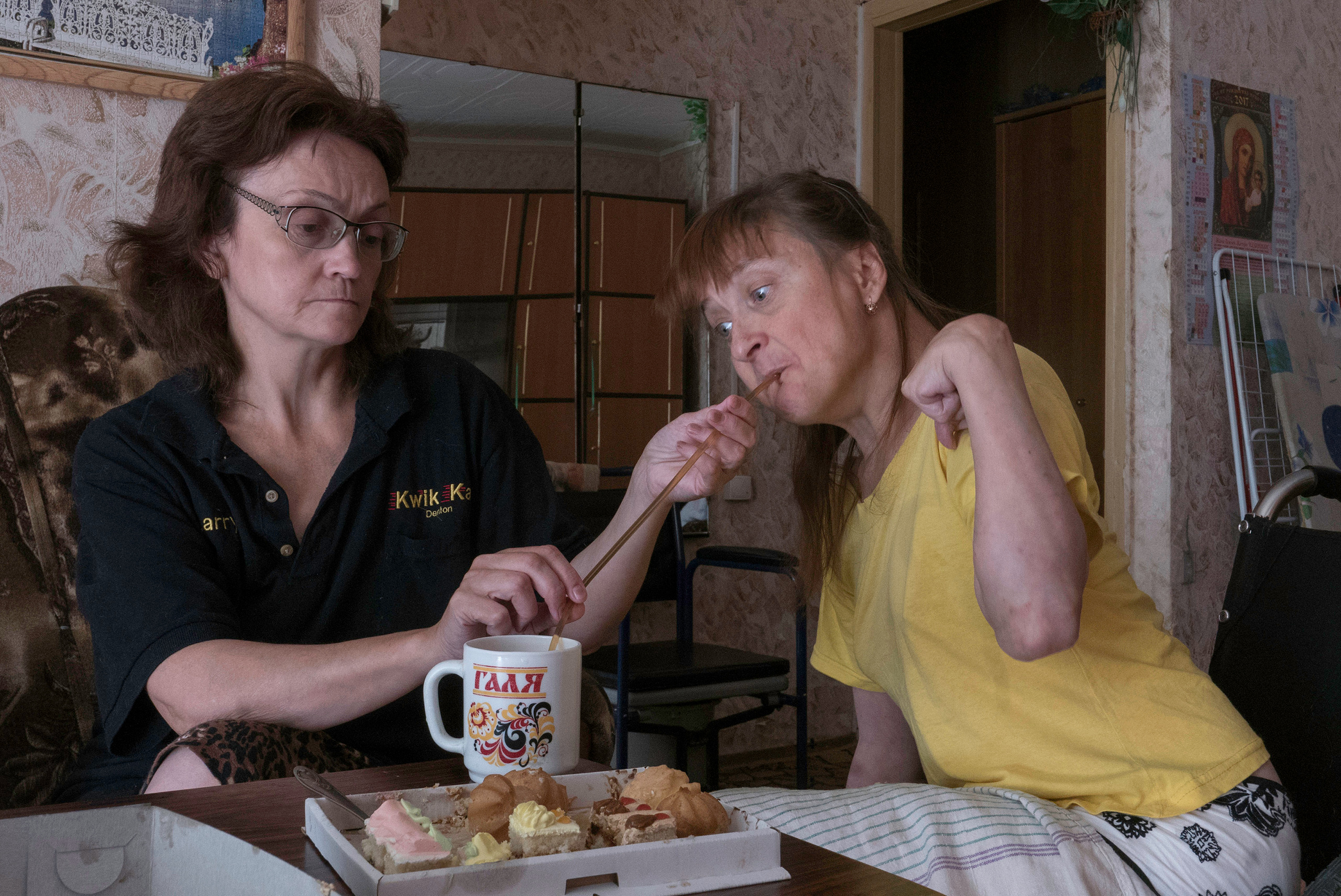 Фотоистория о россиянке Галине Широкорад с тяжелой инвалидностью. Фотограф Анна Резников