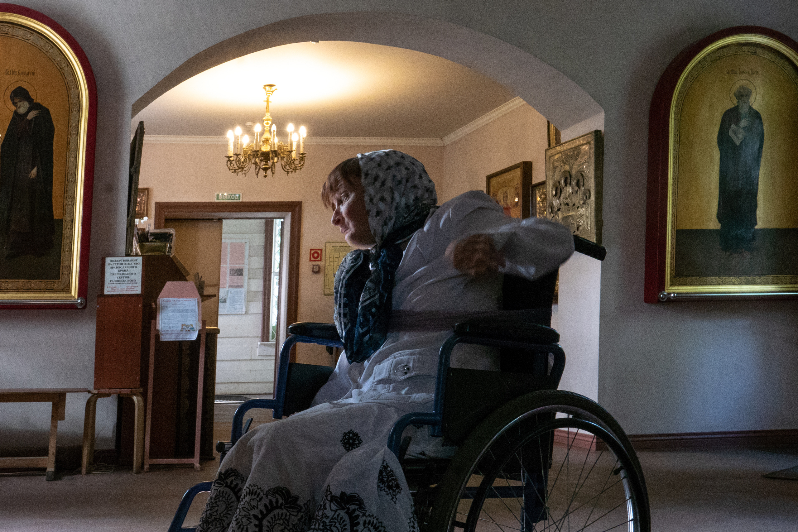 Фотоистория о россиянке Галине Широкорад с тяжелой инвалидностью. Фотограф Анна Резников