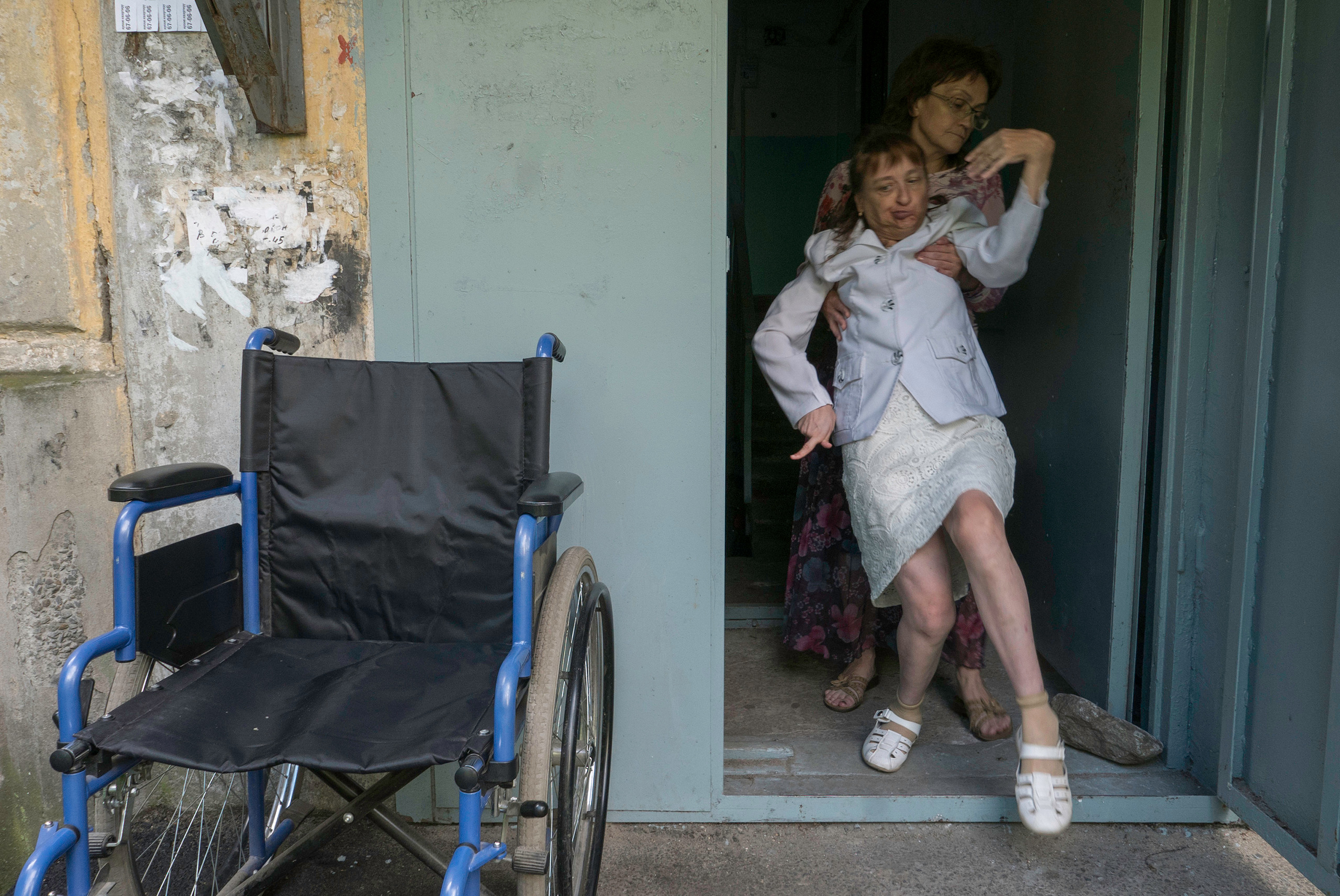 Фотоистория о россиянке Галине Широкорад с тяжелой инвалидностью. Фотограф Анна Резников