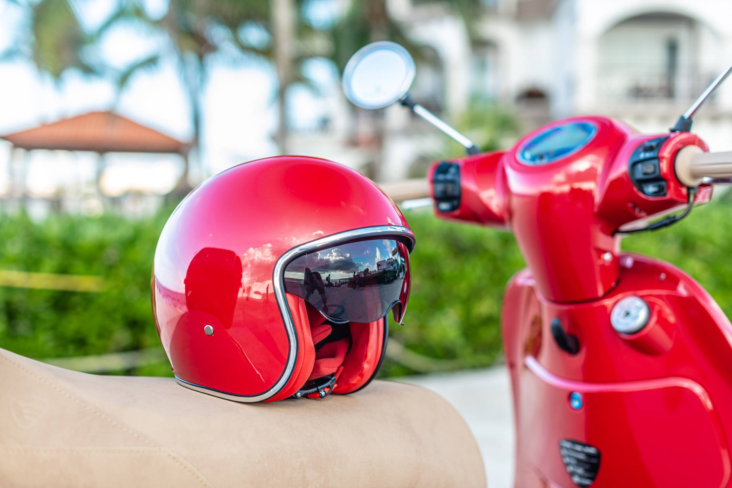 Scooter Photography for Rental Website in Mexico. PHOTOGRAPHER QUINTANA ROO