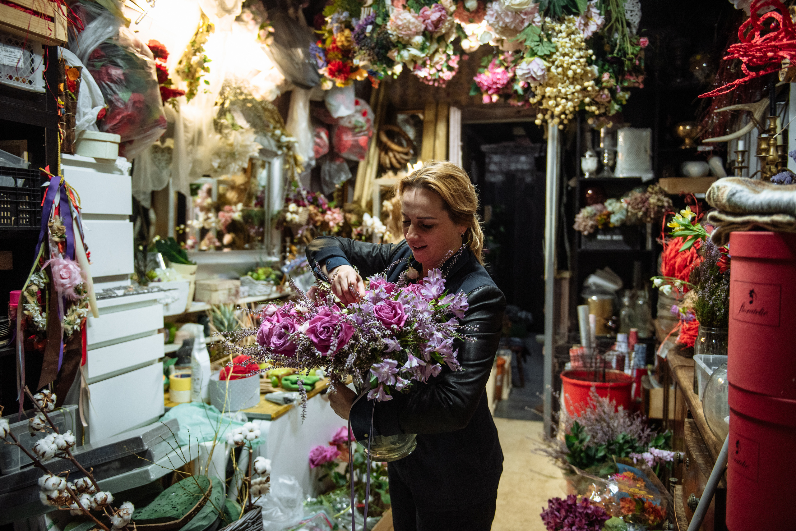 Floratelie Chalaya ramos de flores. Fotógrafa Ekaterina Gasanova - sesiones de fotos en Barcelona
