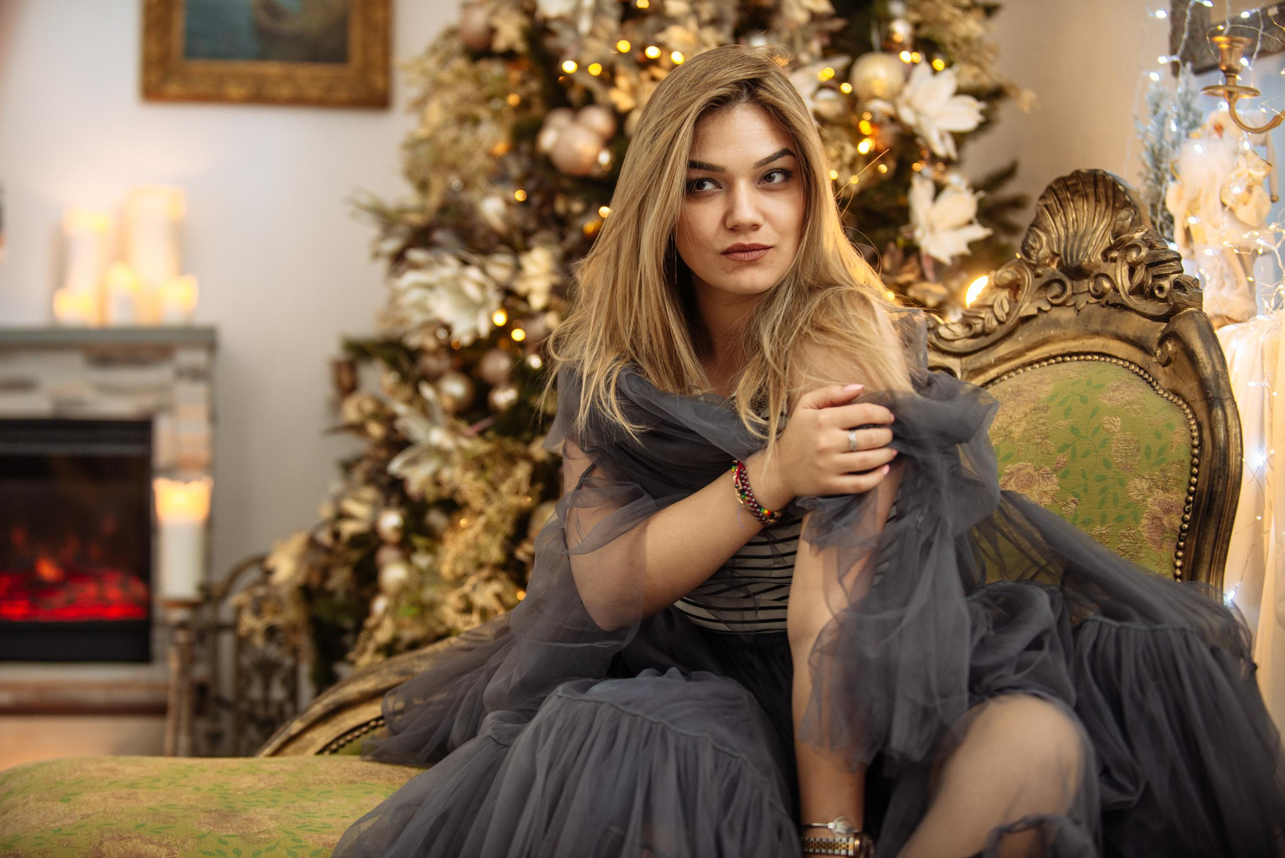 Nikolay y Madi Navidad 2020. Professional photography services in Barcelona by Ekaterina Gasanova