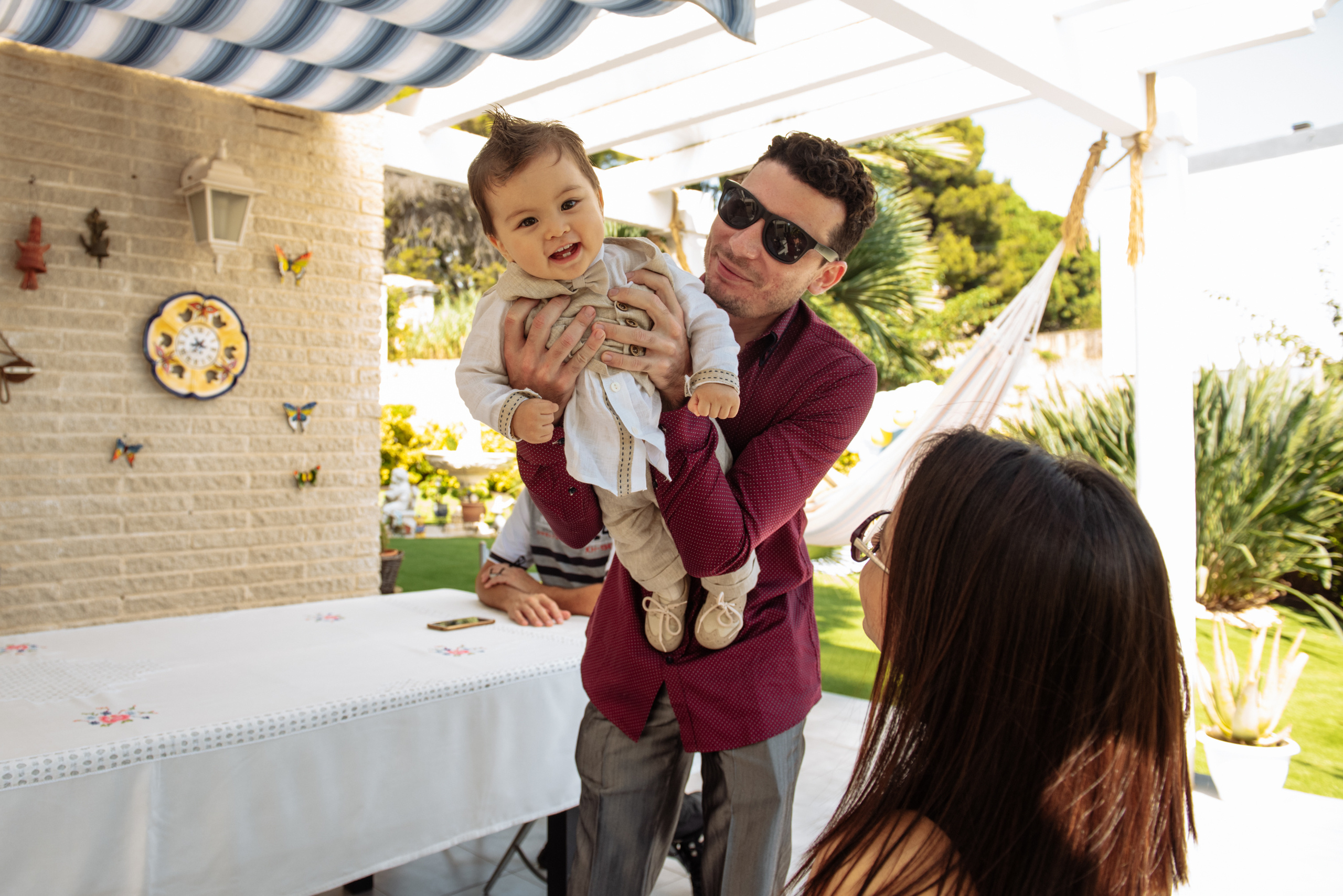 Darien Bautizo Barcelona. Фотограф Екатерина Гасанова — фотосессии в Барселоне