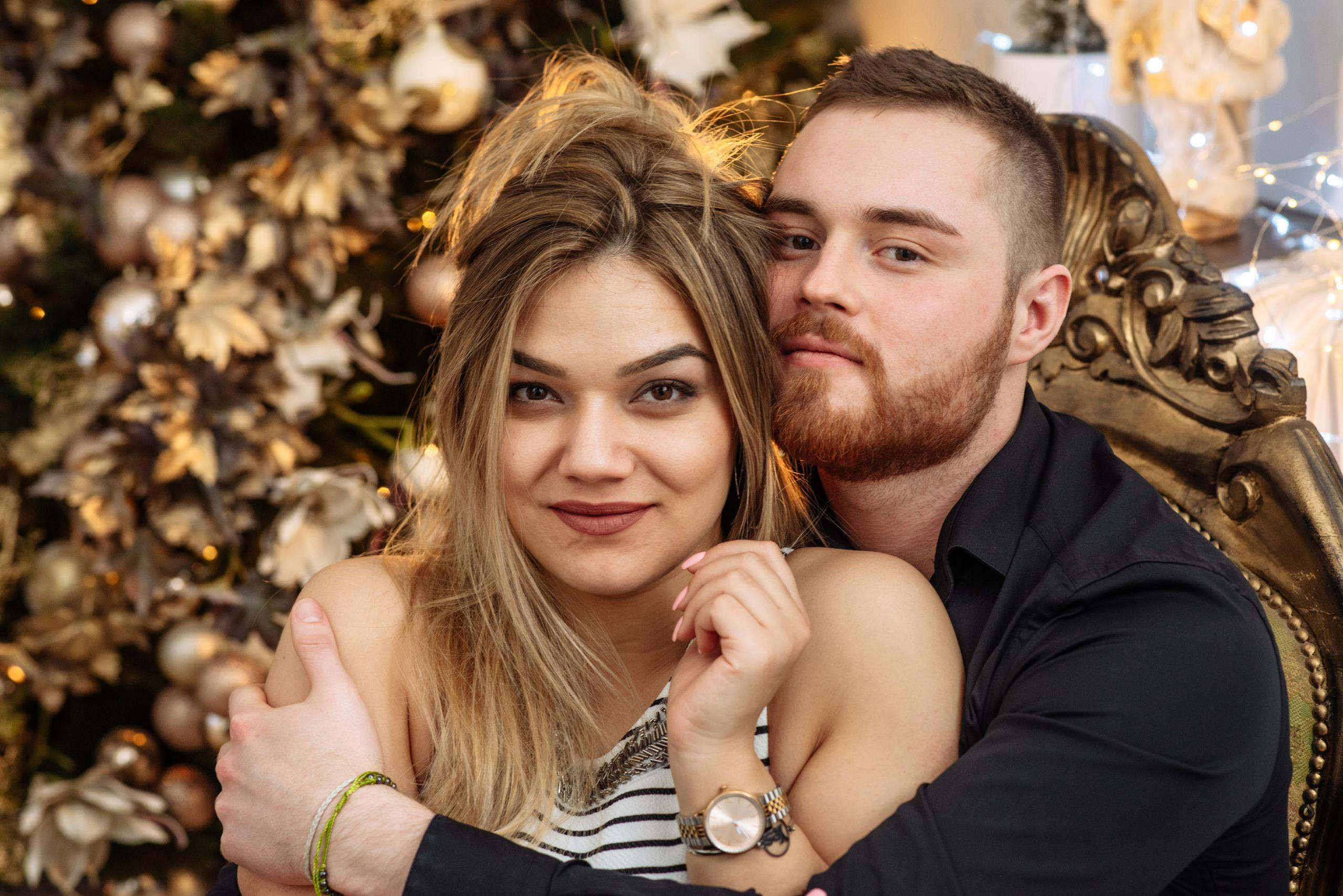 Nikolay y Madi Navidad 2020. Professional photography services in Barcelona by Ekaterina Gasanova