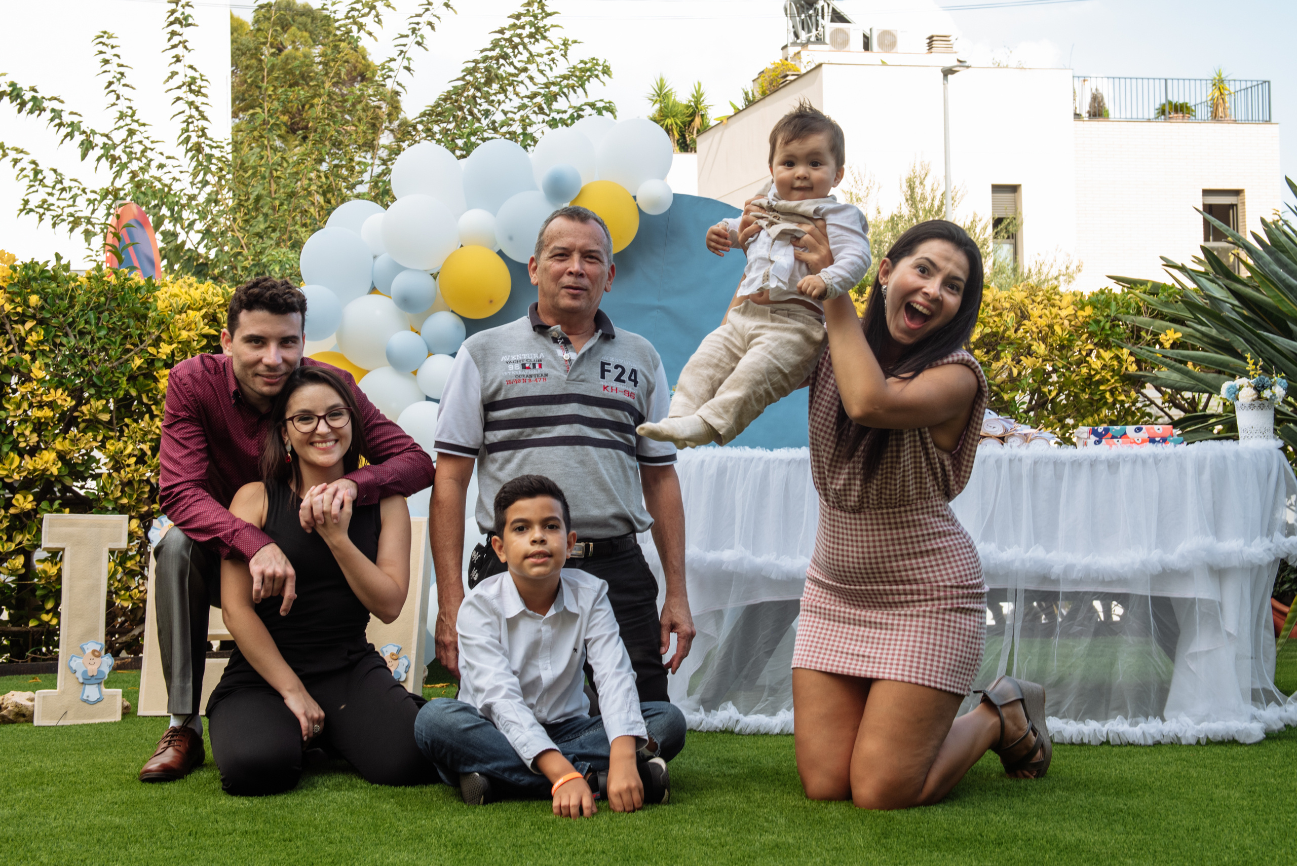 Darien Bautizo Barcelona. Фотограф Екатерина Гасанова — фотосессии в Барселоне