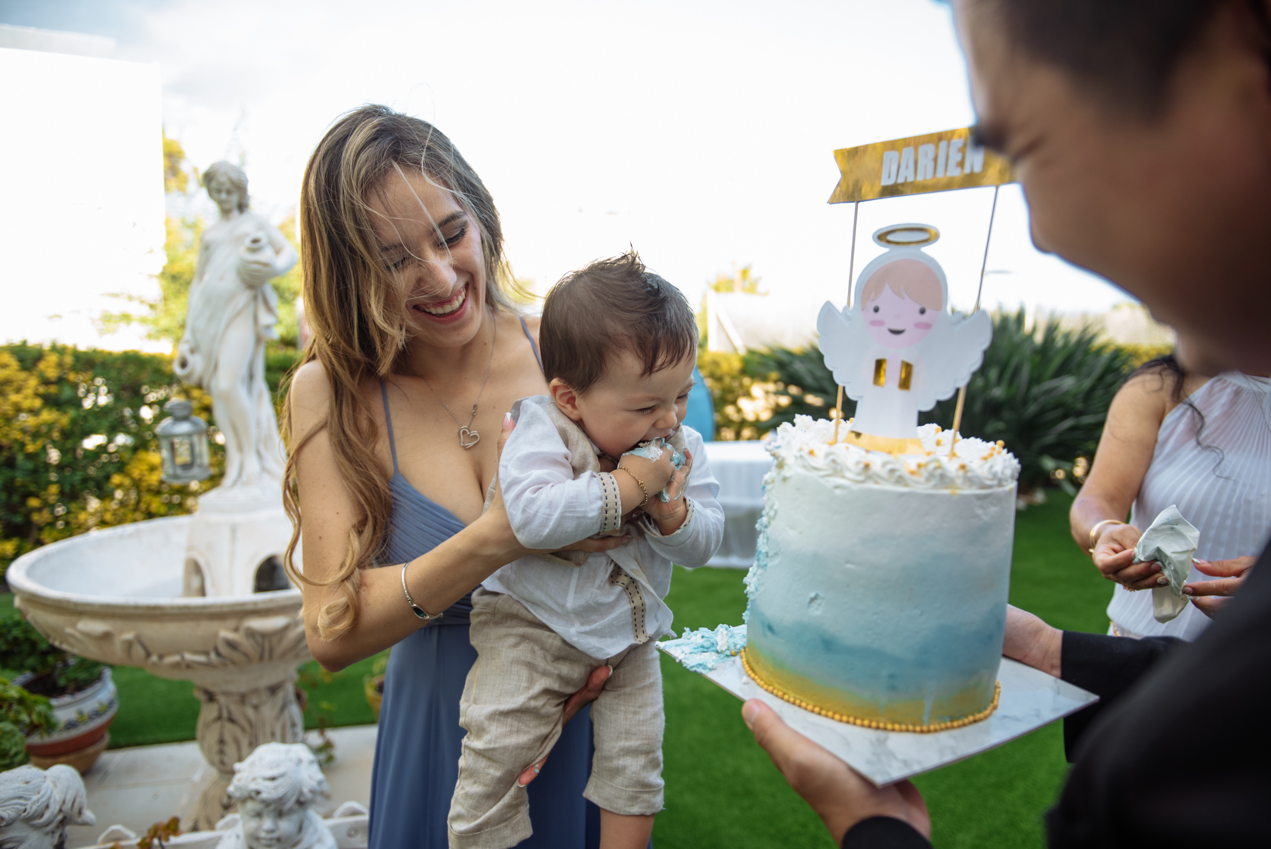Darien Bautizo Barcelona. Фотограф Екатерина Гасанова — фотосессии в Барселоне