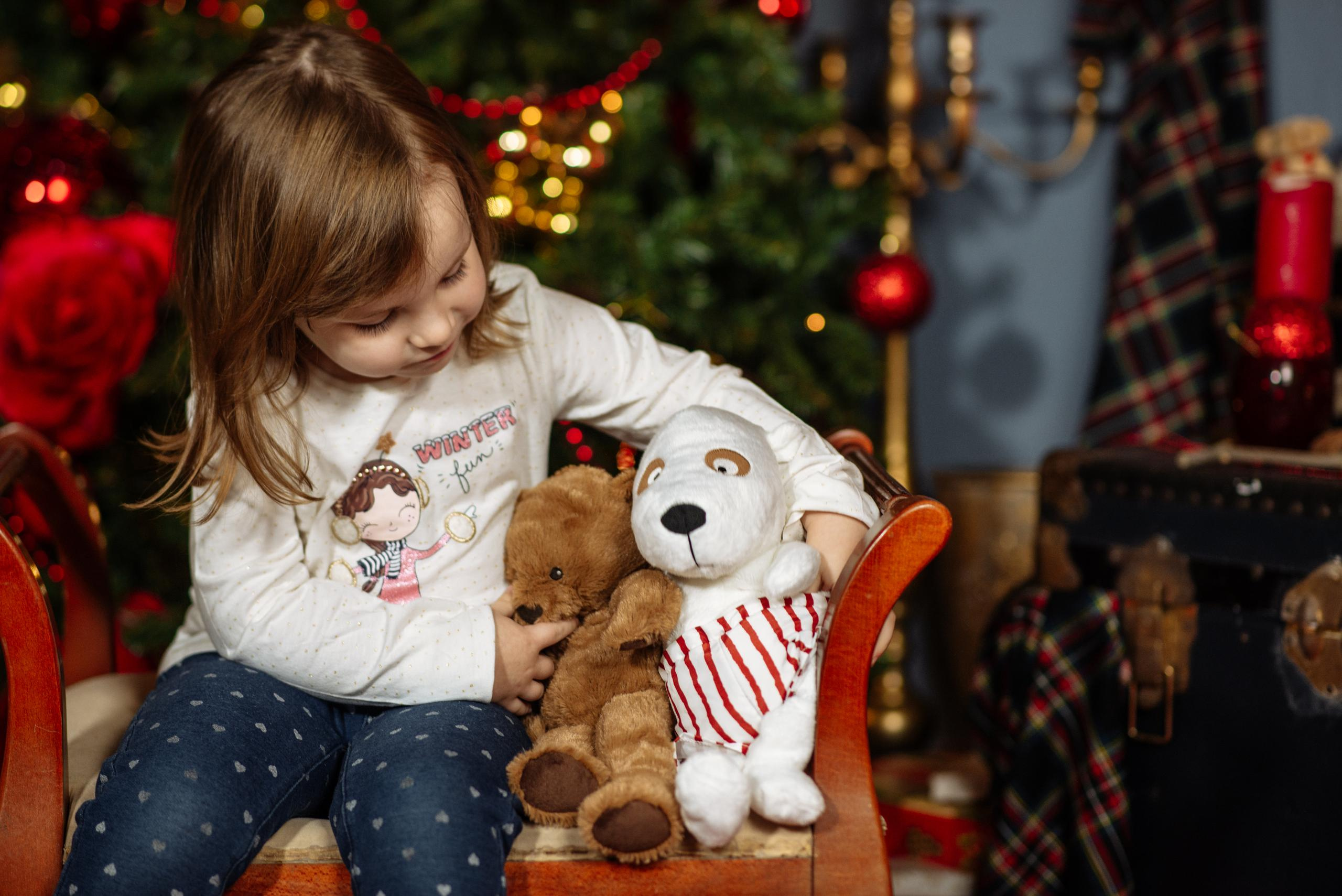 Alena Alex y Niki Navidad 2020. Фотограф Екатерина Гасанова — фотосессии в Барселоне