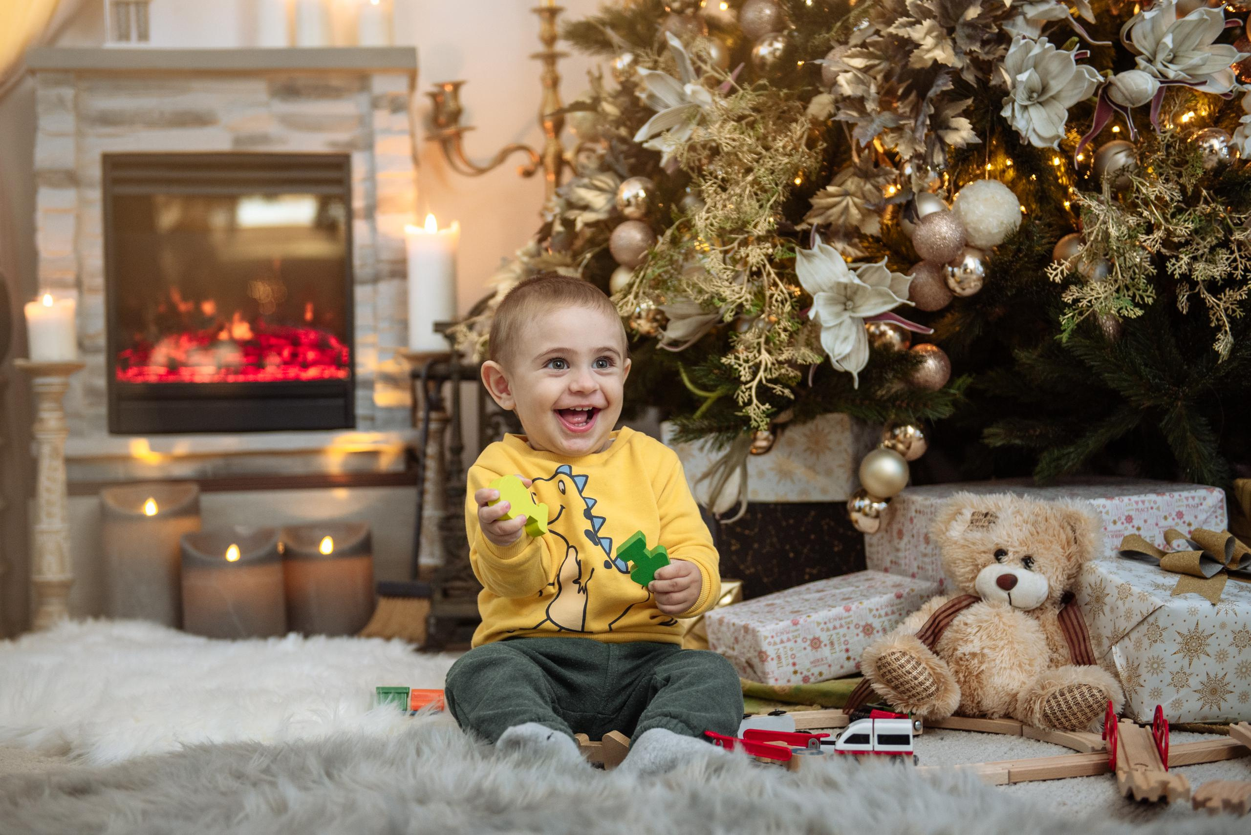 Galina Taras y Maxim Navidad. Fotógrafa Ekaterina Gasanova - sesiones de fotos en Barcelona