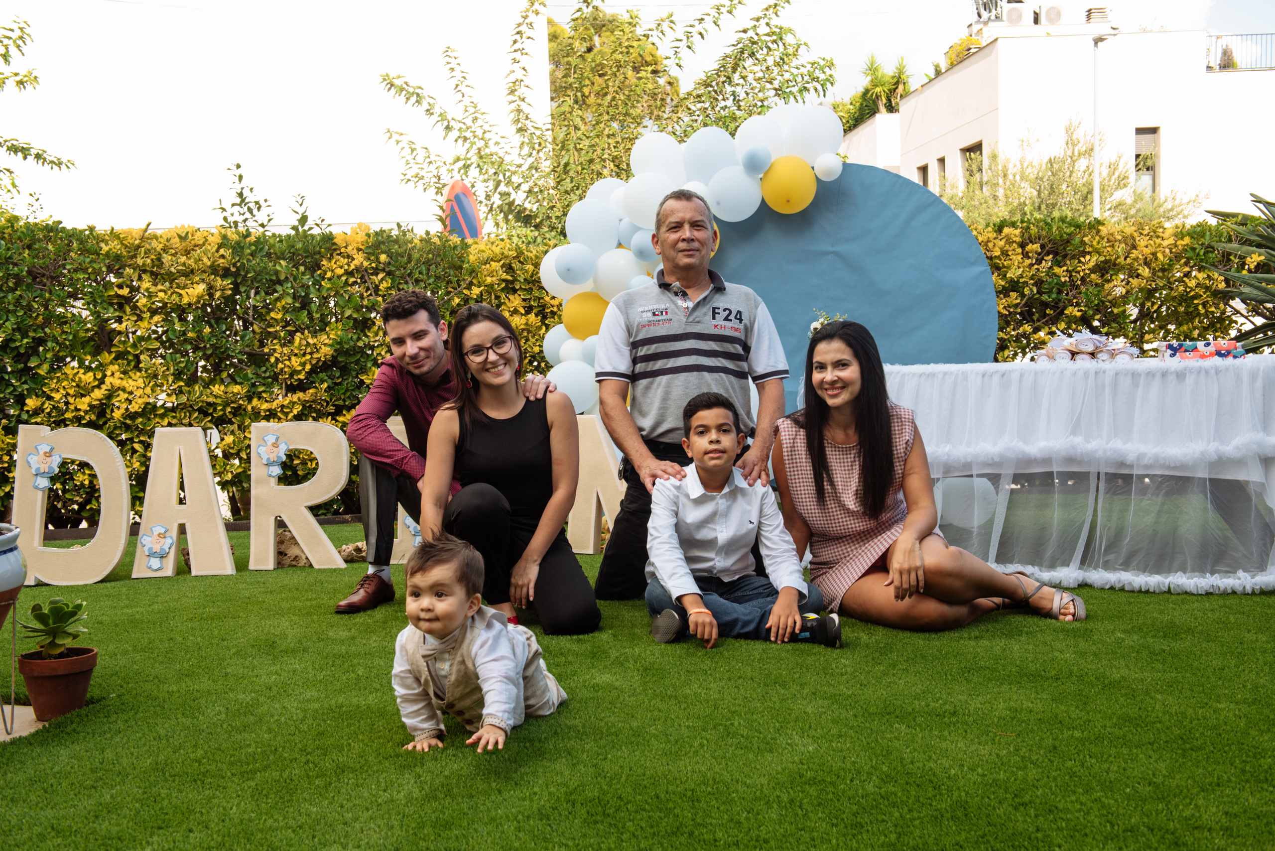 Darien Bautizo Barcelona. Фотограф Екатерина Гасанова — фотосессии в Барселоне