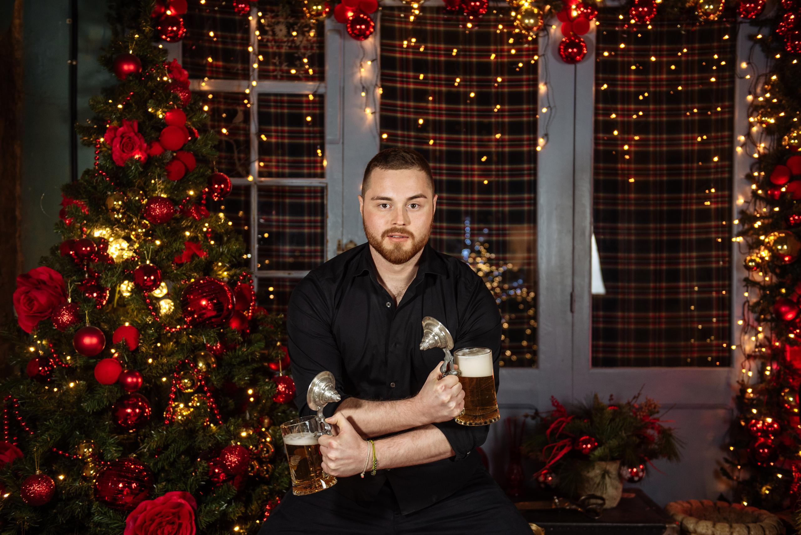 Nikolay y Madi Navidad 2020. Professional photography services in Barcelona by Ekaterina Gasanova