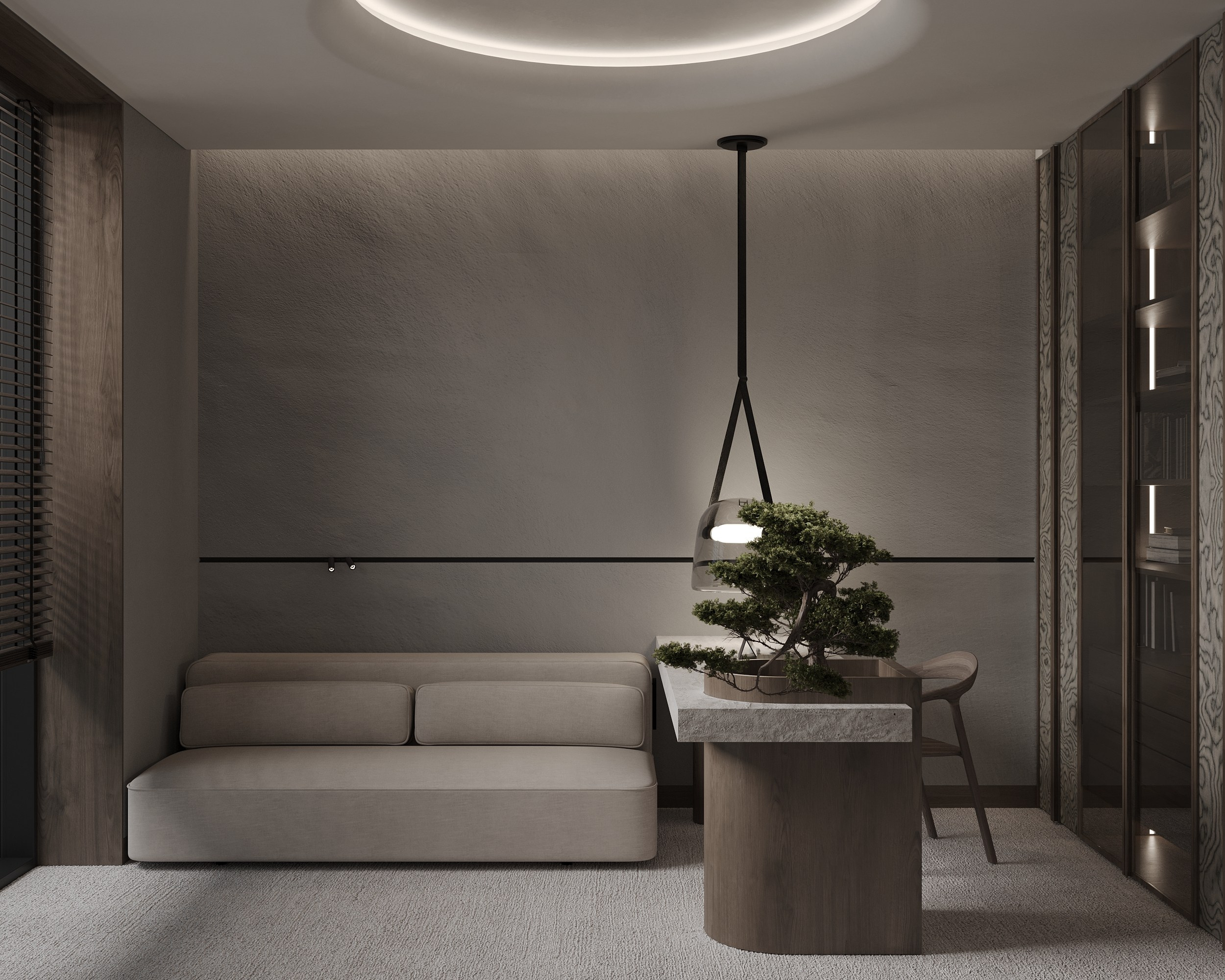 Wooden Oasis Pt.2. Simple Archs — high quality visualizations for your interior projects
