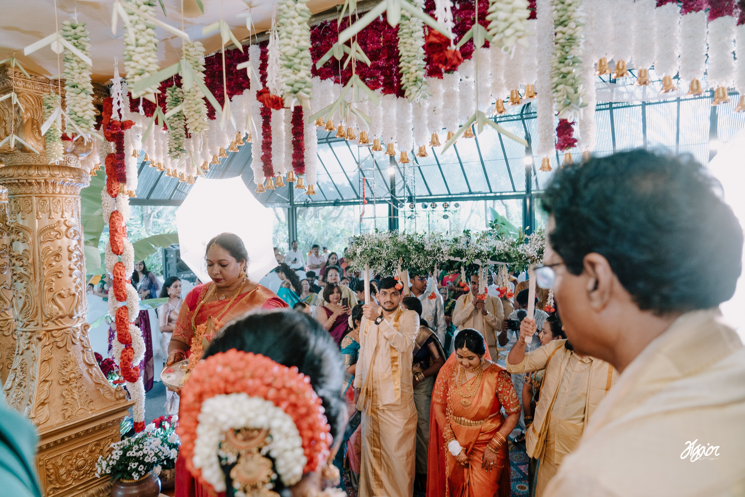 A Three-Day Bangalore Wedding Story | Emotional South Indian Wedding at KBL Saarang. Agam Vizha