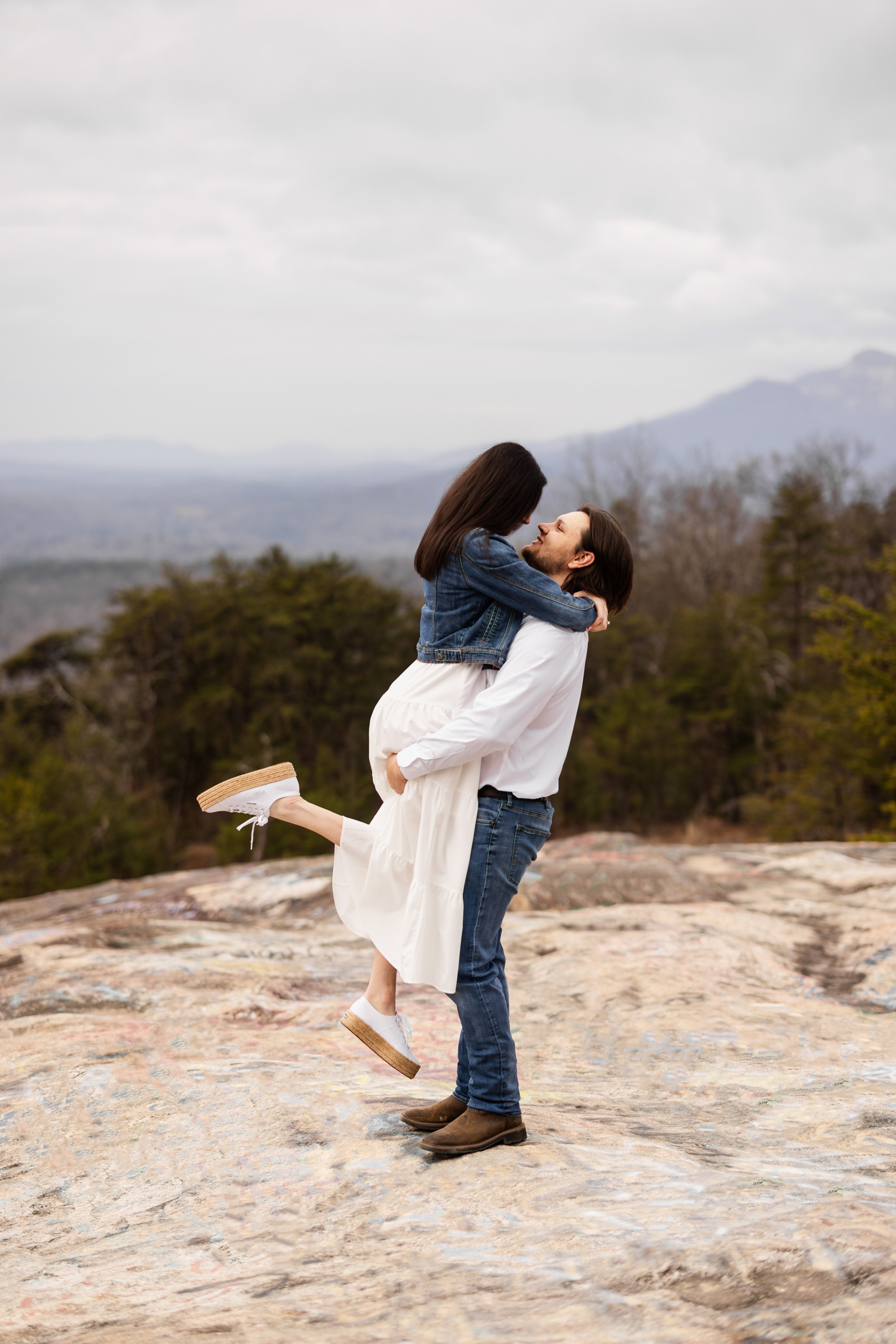 Jacob and Emma’s Engagement at The Pretty Place Chapel. Wedding and portrait photography in Greenville SC